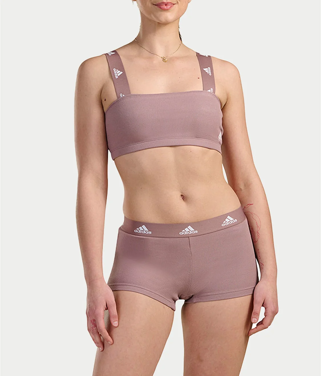 Active Flex Ribbed Bralette - Image 4