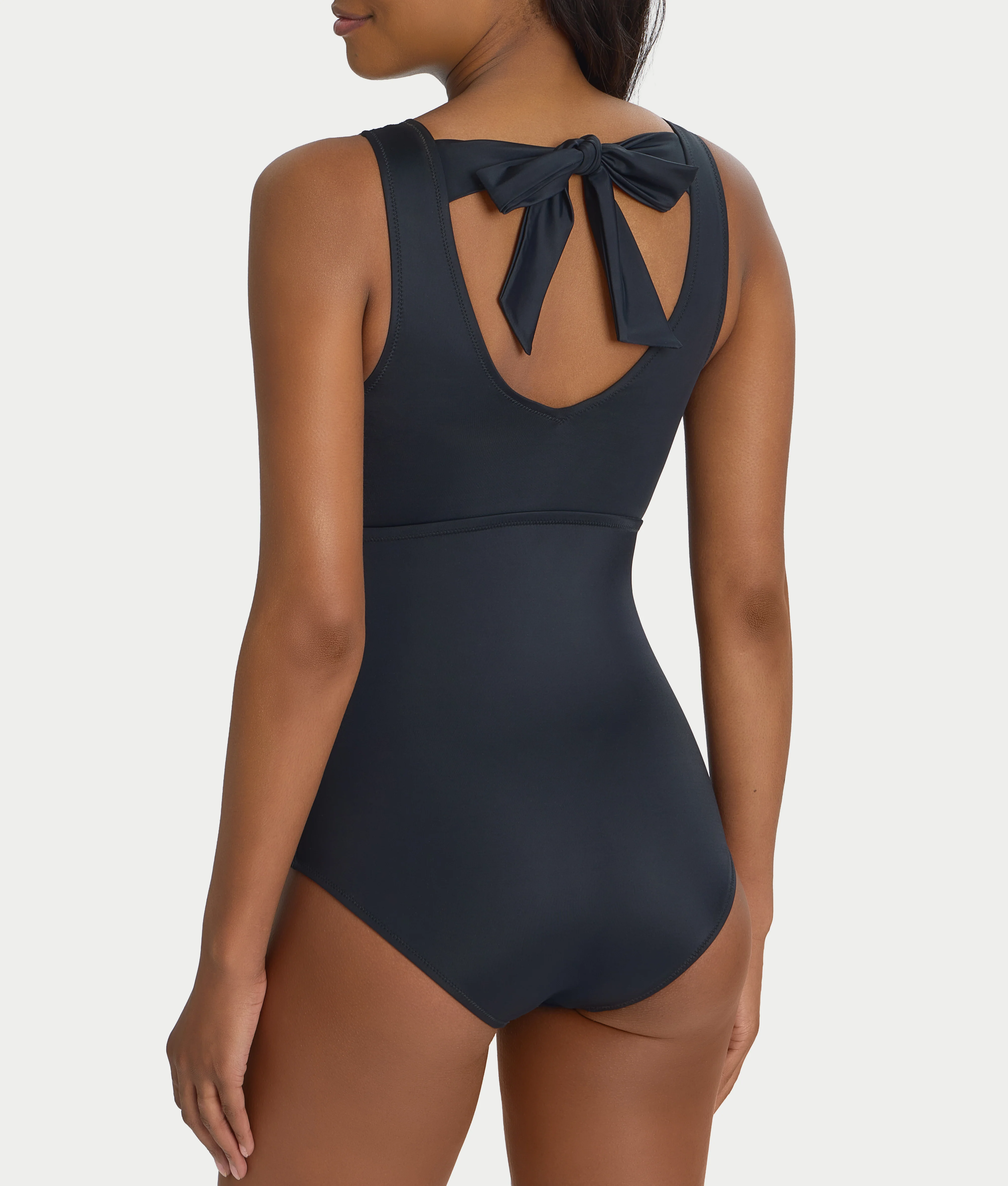 The Slimming High-Neck Underwire One-Piece Swimsuit - Image 2
