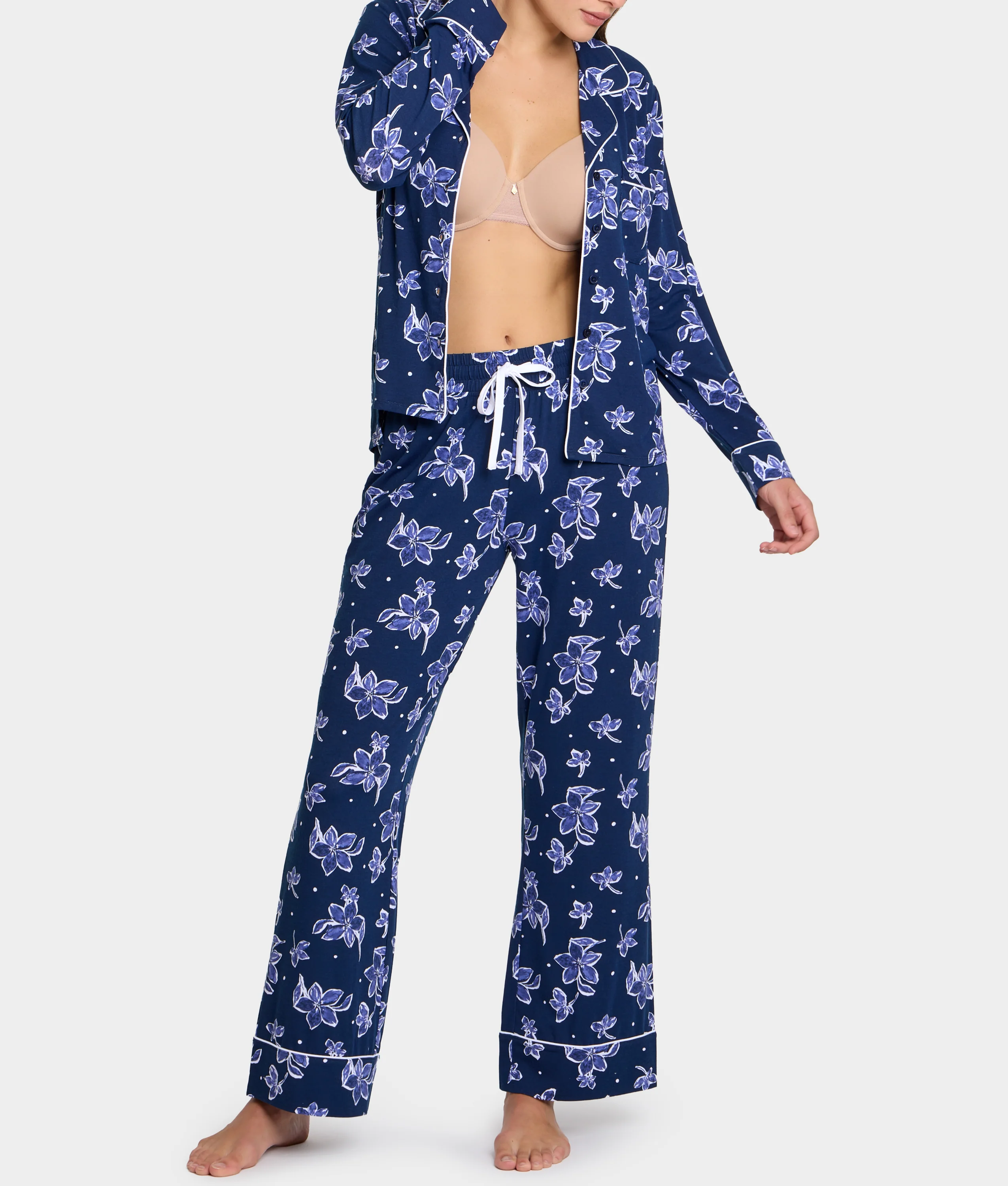 The Cooling Piped Pajama Set - Image 35