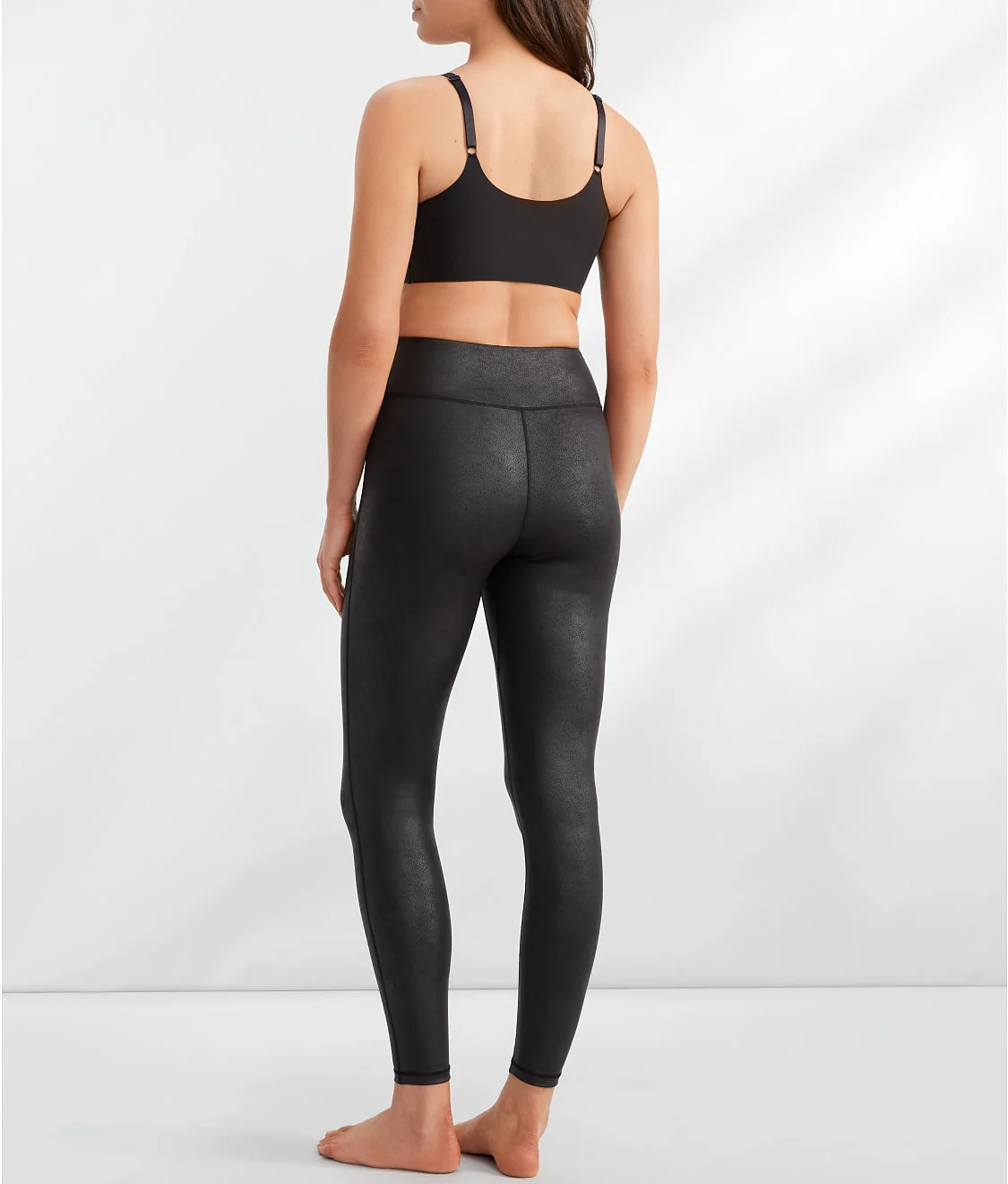 The Faux Leather High-Waist Leggings - Image 8