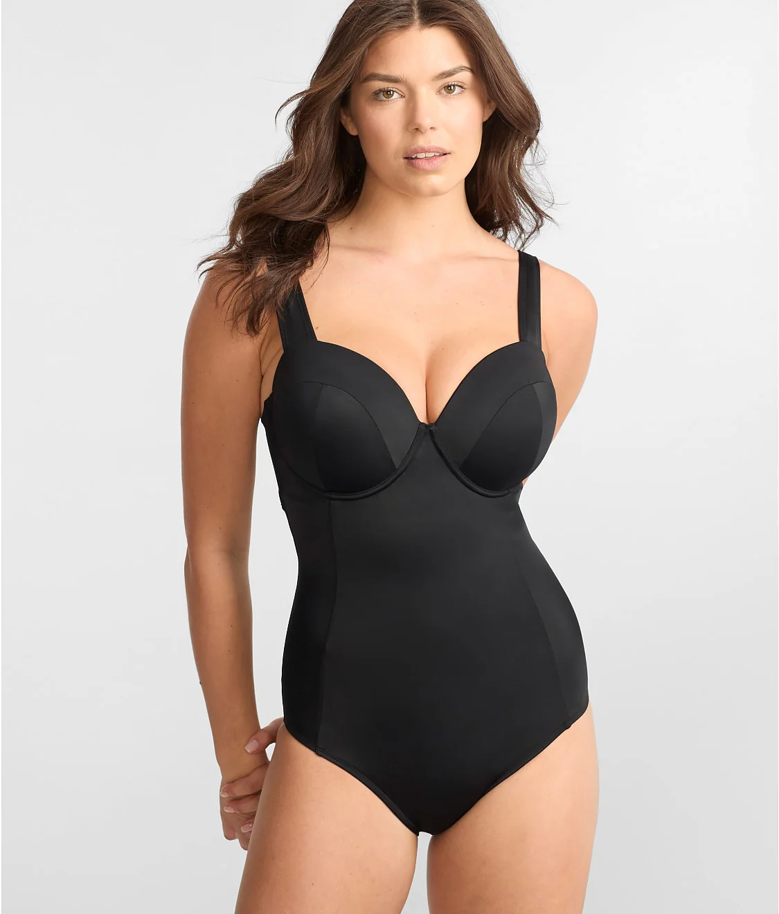 The Slimming Balconette Underwire One-Piece - Image 4