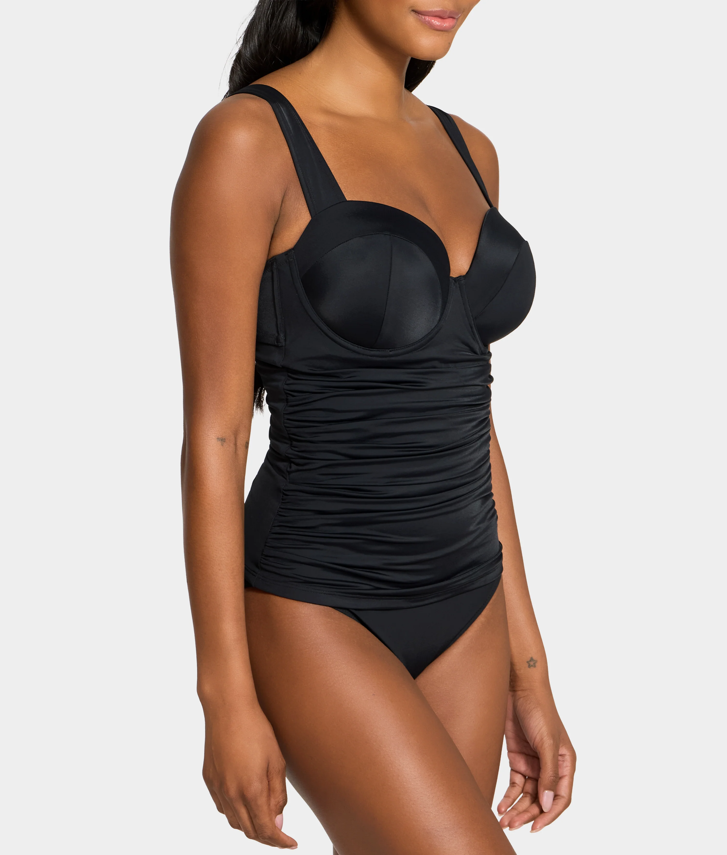The Slimming Balconette Underwire Tankini Top - Image 3