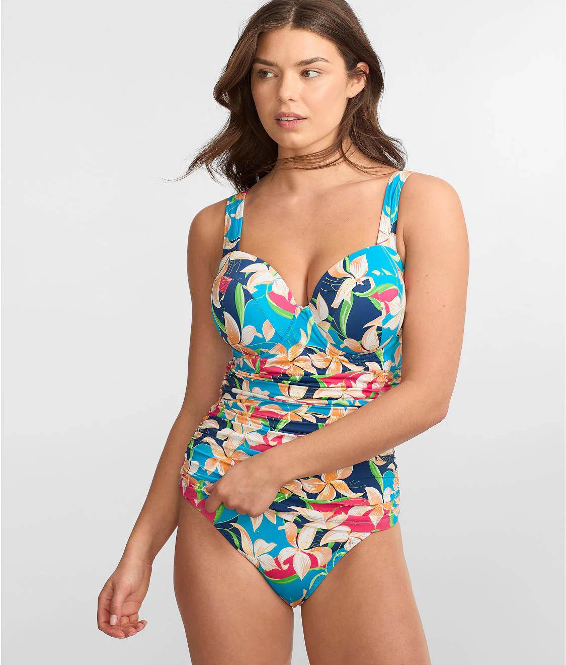 The Slimming Balconette Underwire Tankini Top - Image 4
