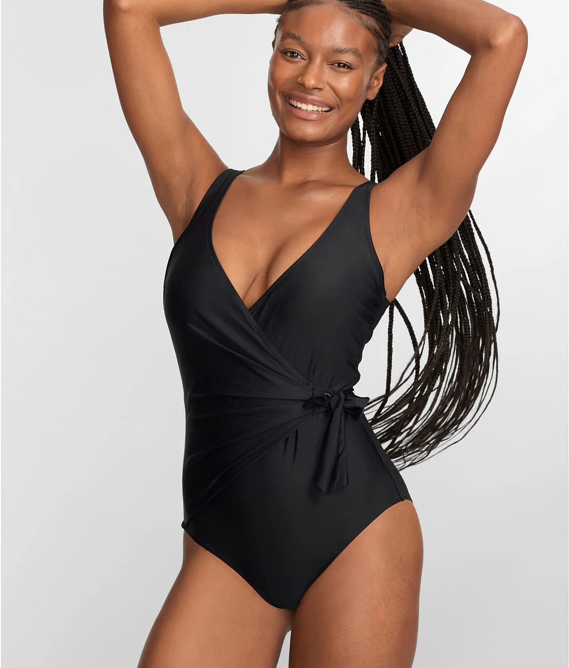 The Slimming Plunge Side-Tie One-Piece - Image 4