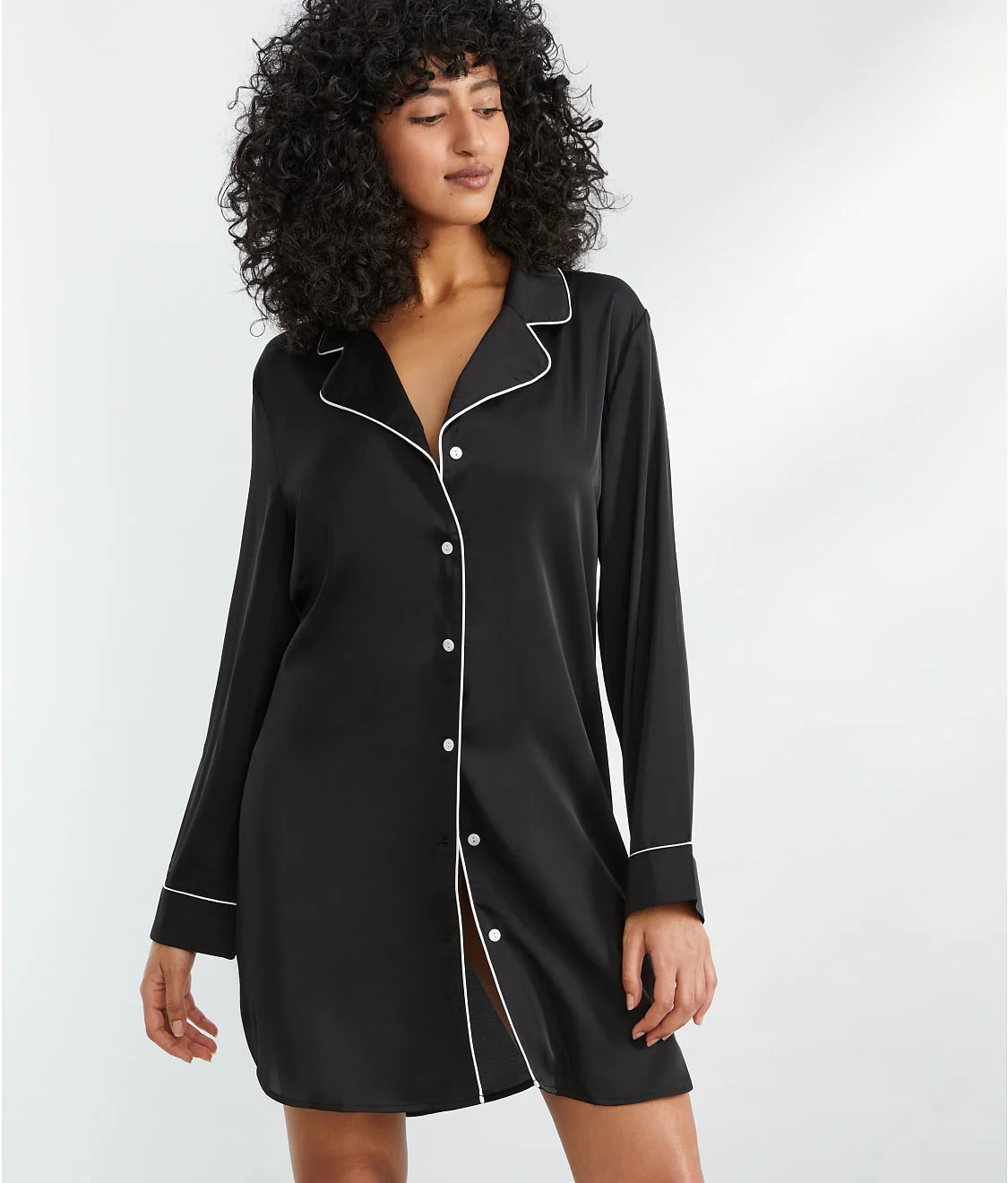 The Washed Satin Sleep Shirt - Image 15