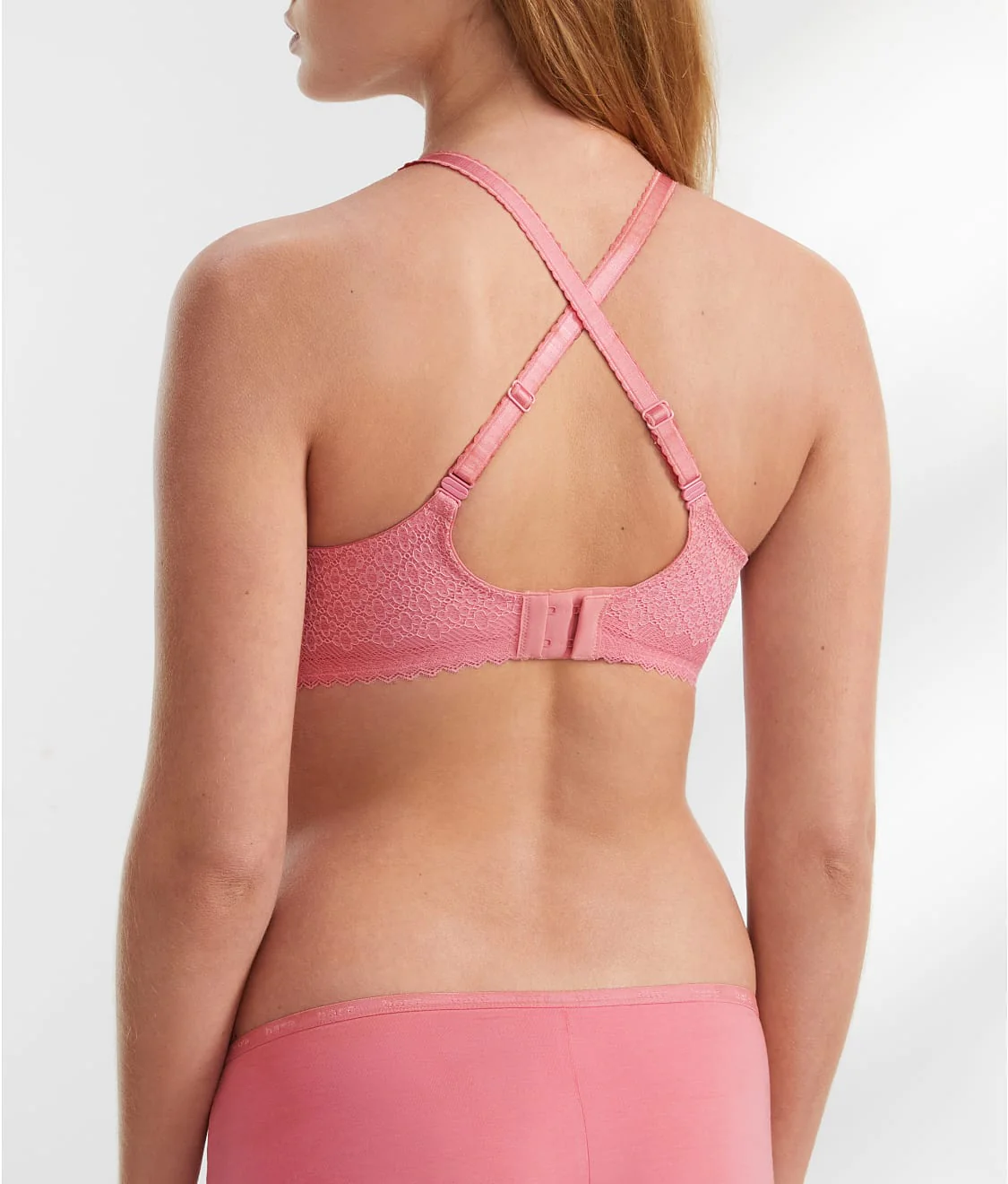The Wire-Free Smoothing T-Shirt Bra With Lace - Image 2