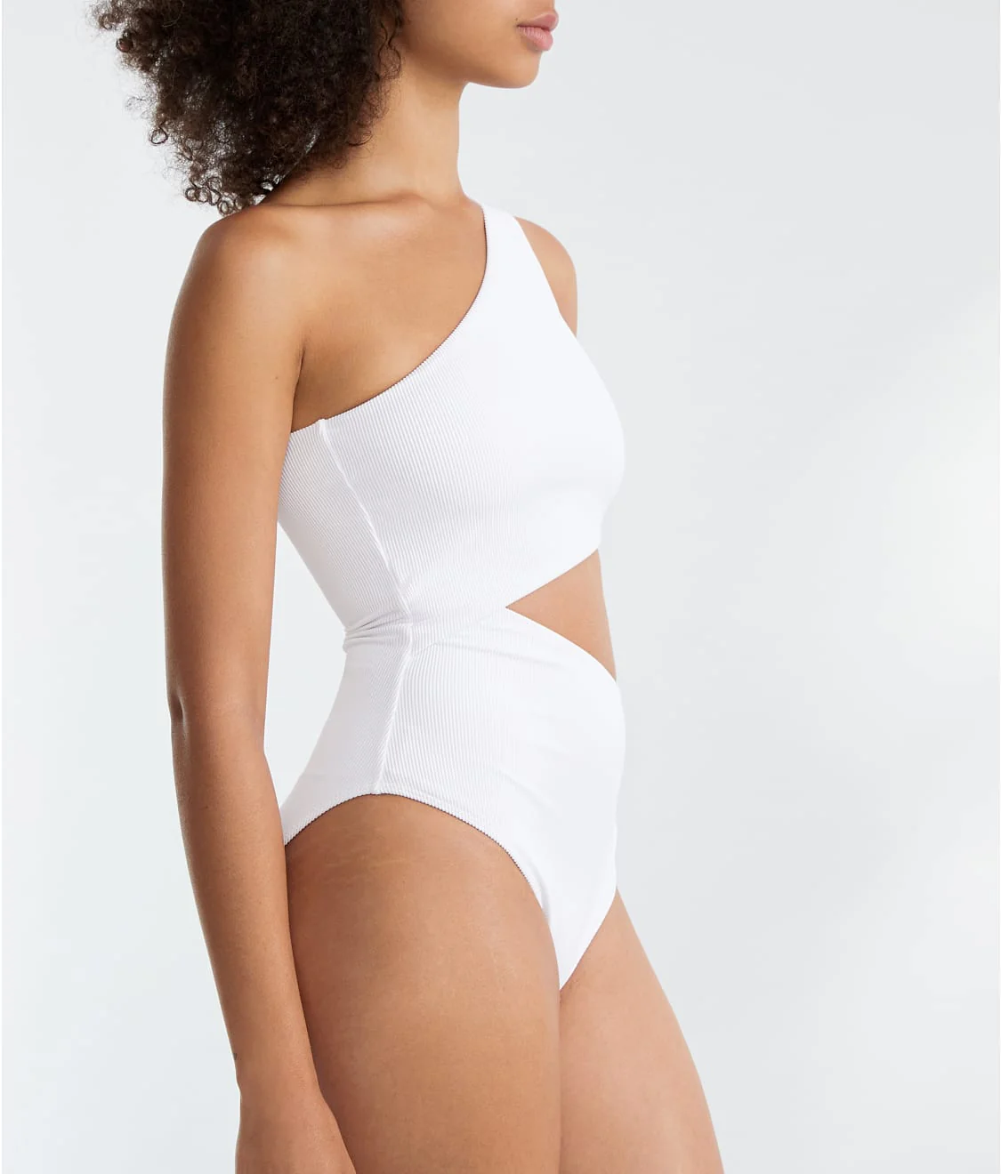 Celine Solid One-Piece Swimsuit - Image 3