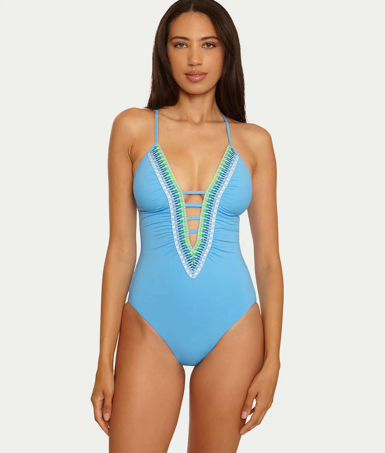Fiesta Plunge One-Piece