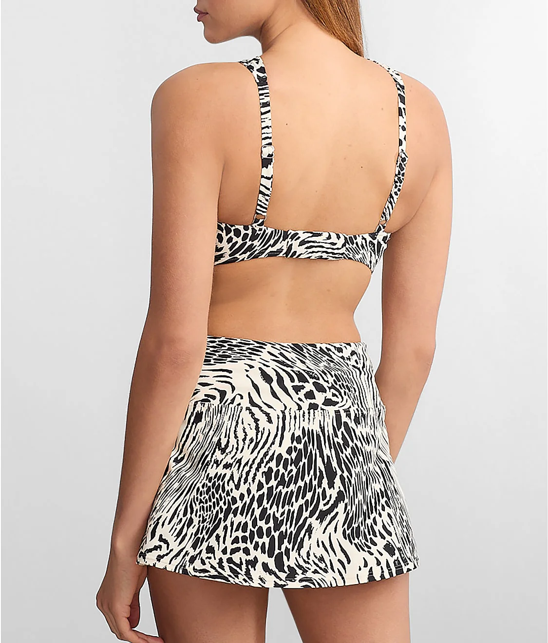 High-Waist Skirted Bikini Bottom - Image 19