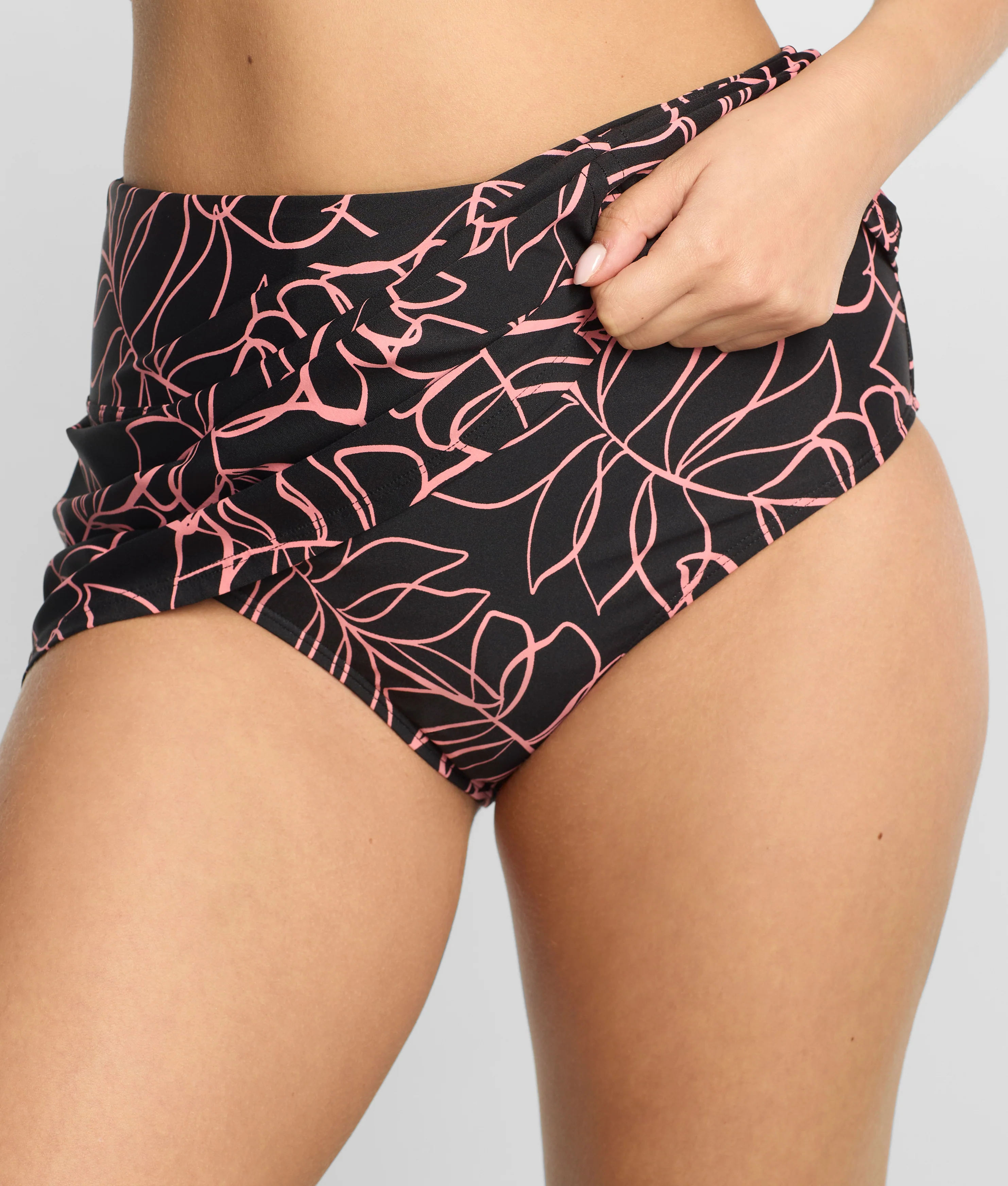 High-Waist Skirted Bikini Bottom - Image 56