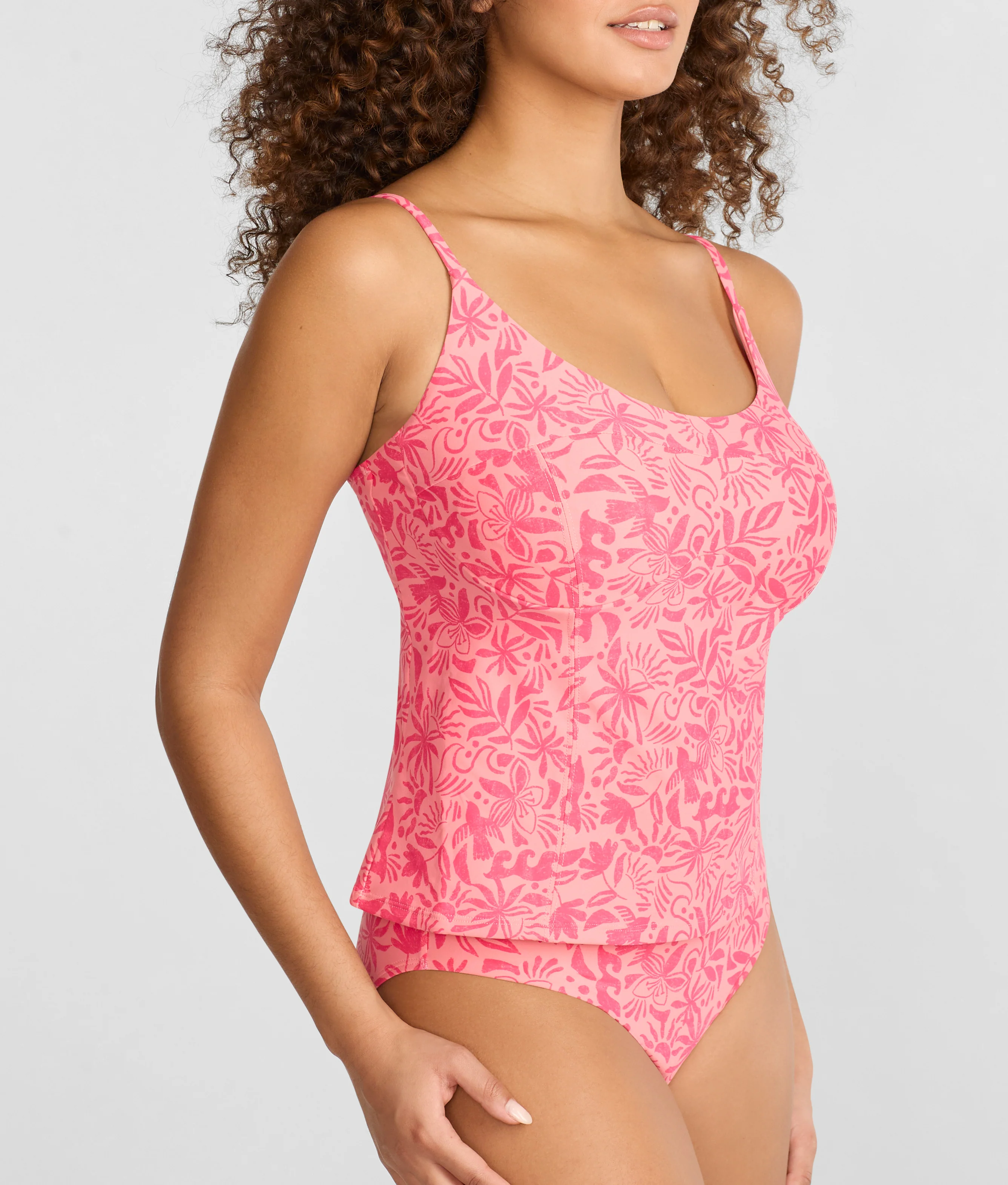 Longline Underwire Tankini Top - Image 19