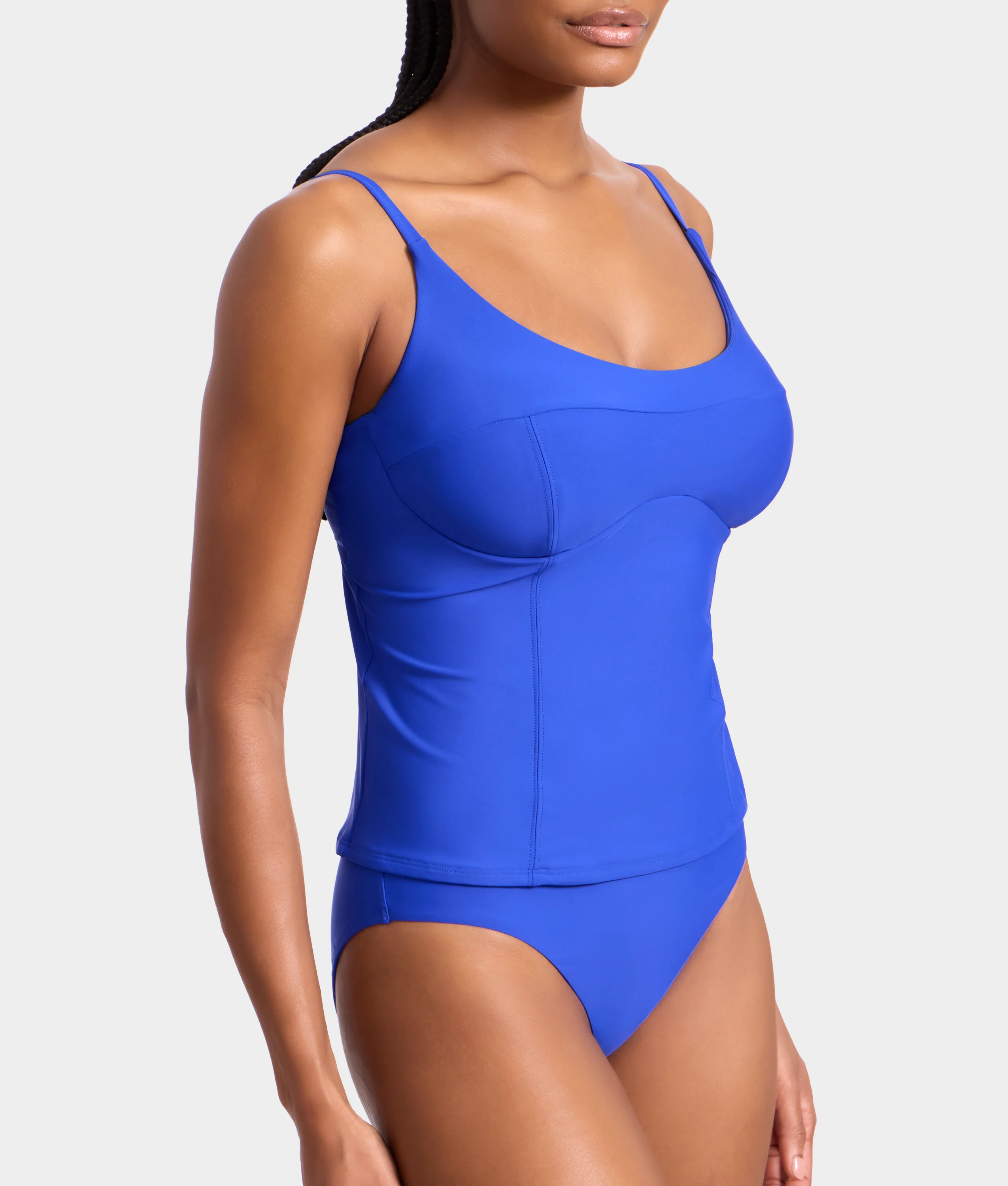 Longline Underwire Tankini Top - Image 38