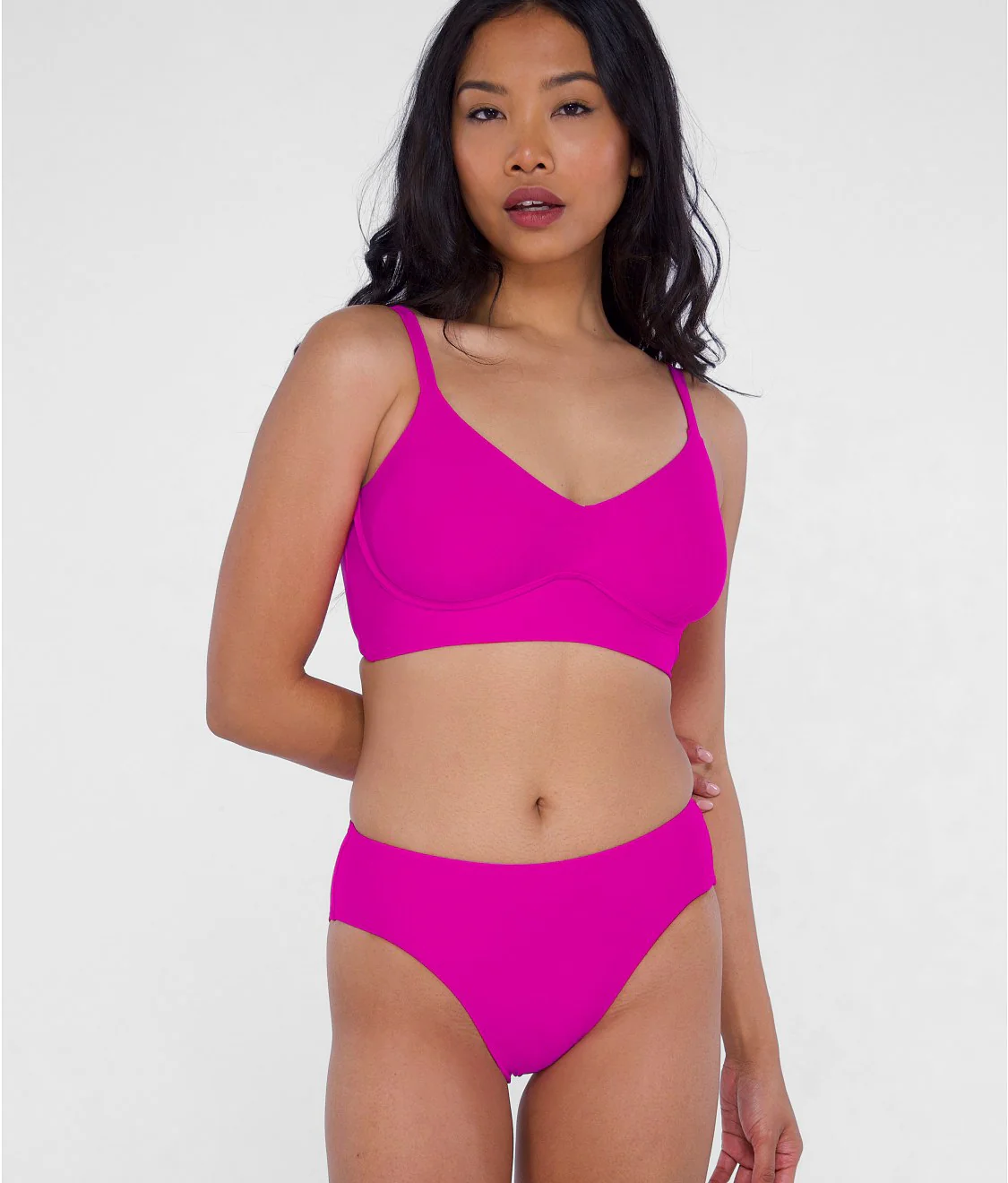 Longline Underwire Bikini Top - Image 48