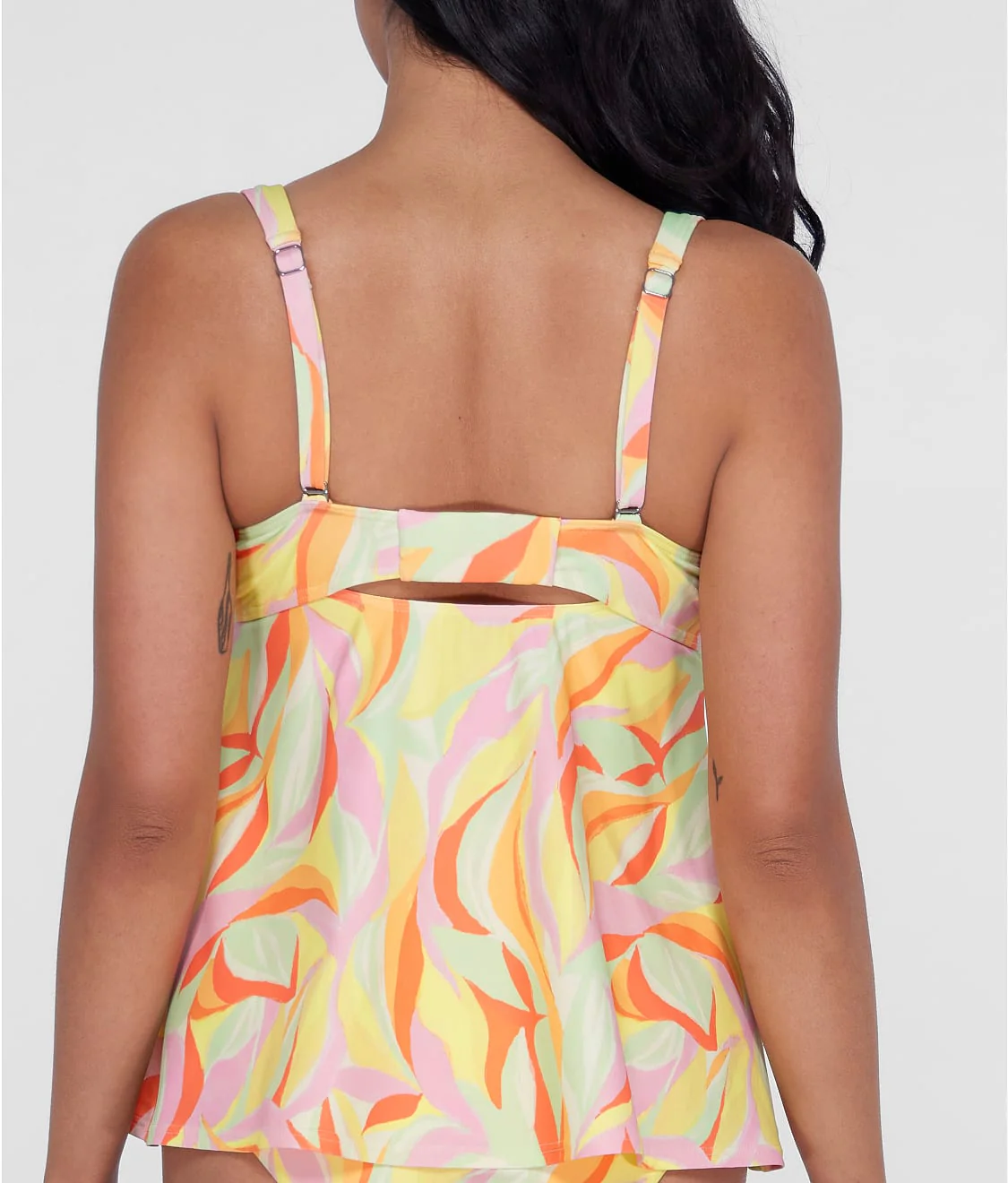 Ring-Front Underwire Tankini Top - Image 5