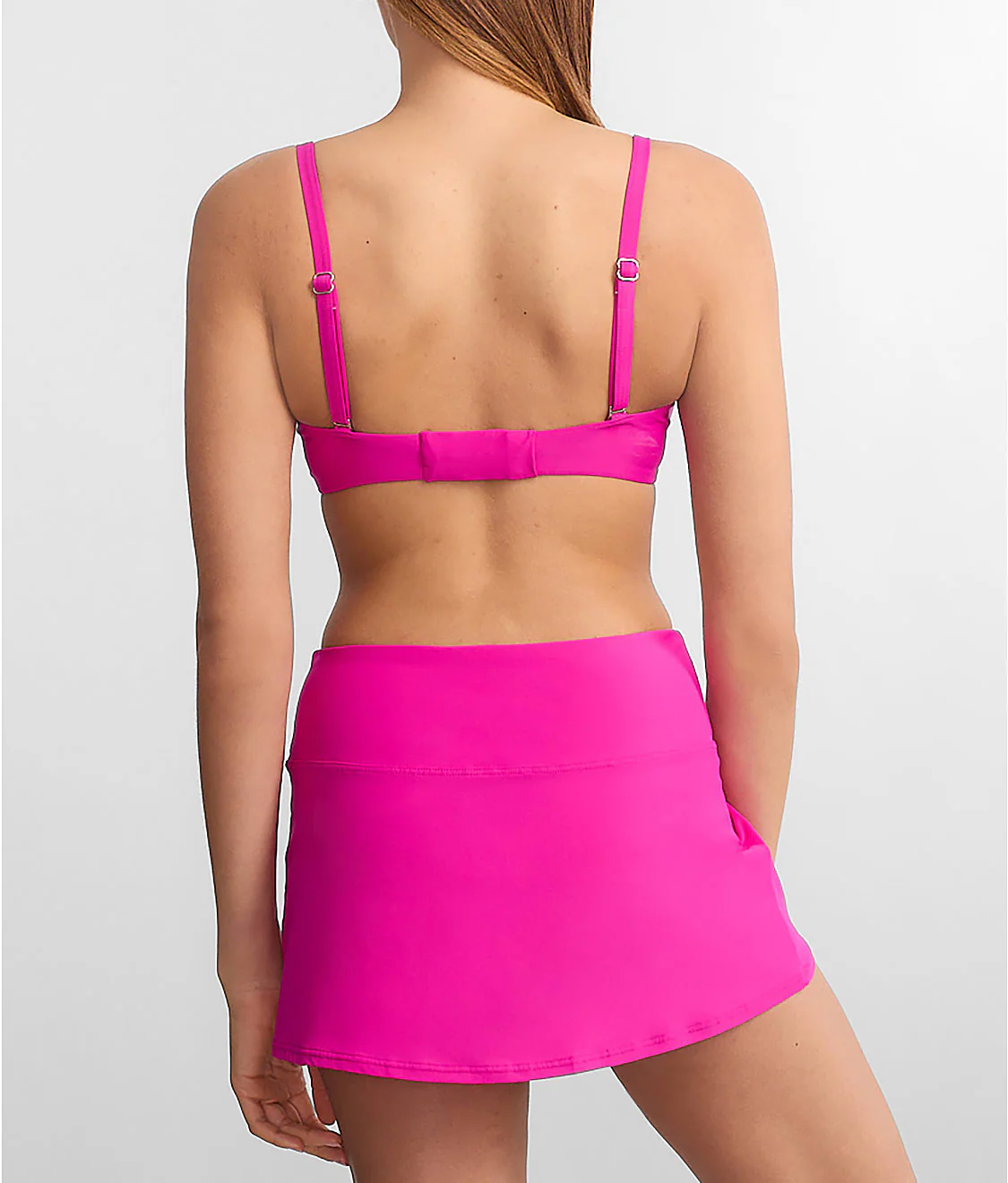Square Neck Underwire Bralette Bikini Top - Image 16
