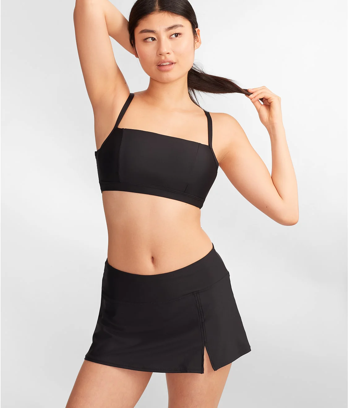 Square Neck Underwire Bralette Bikini Top - Image 20