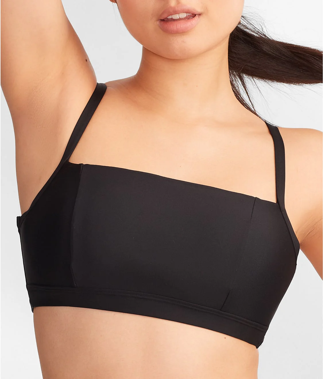 Square Neck Underwire Bralette Bikini Top - Image 24