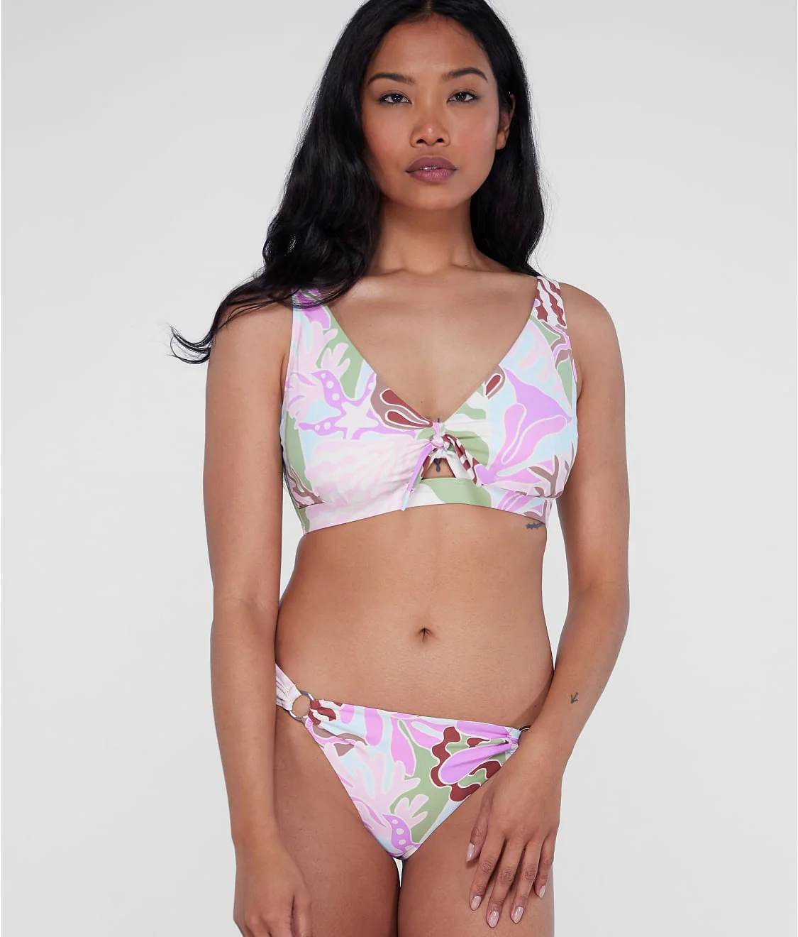 Tie Front Bikini Top - Image 102