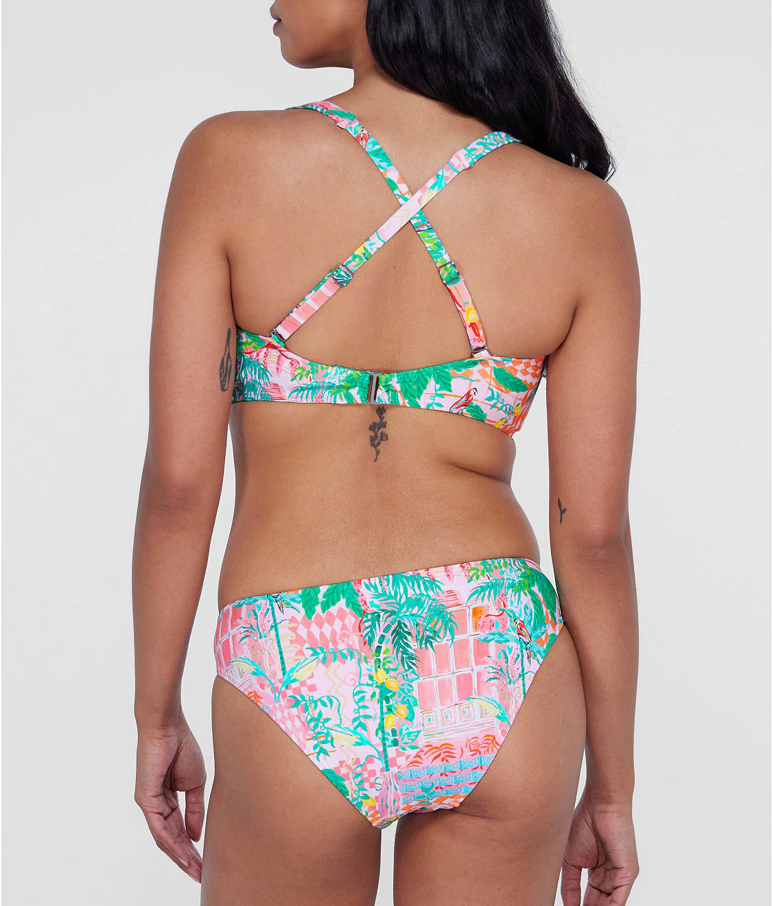 Tie Front Bikini Top - Image 110