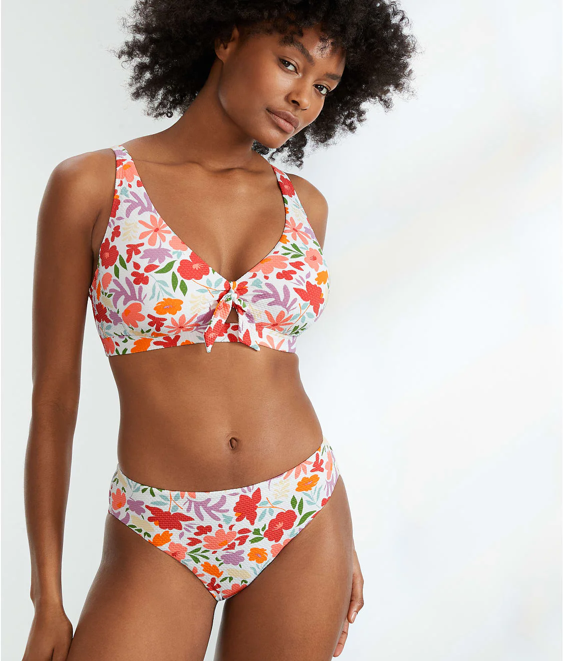 Tie Front Bikini Top - Image 118