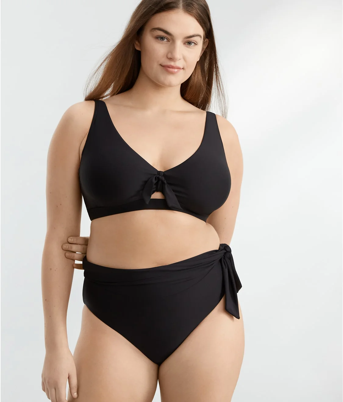 Tie Front Bikini Top - Image 34