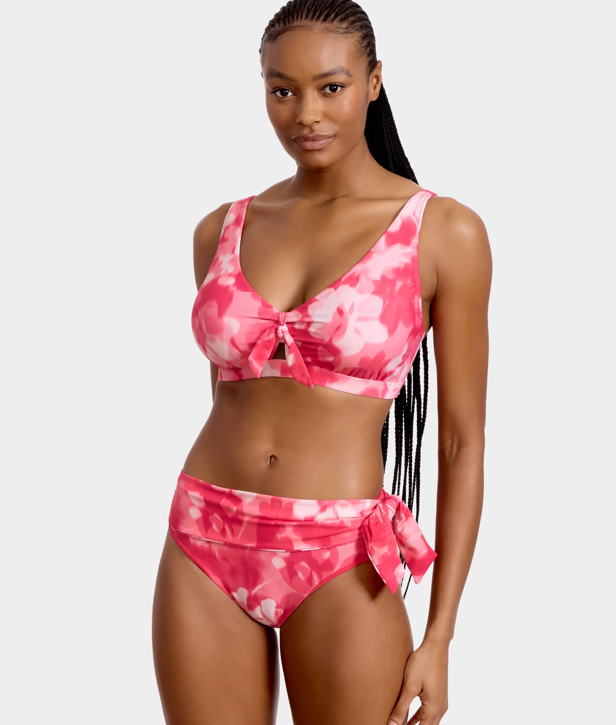 Tie Front Bikini Top - Image 87
