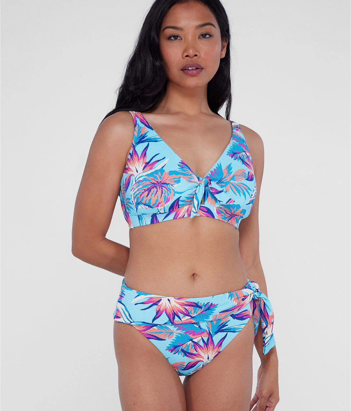 Tie Front Bikini Top - Image 95
