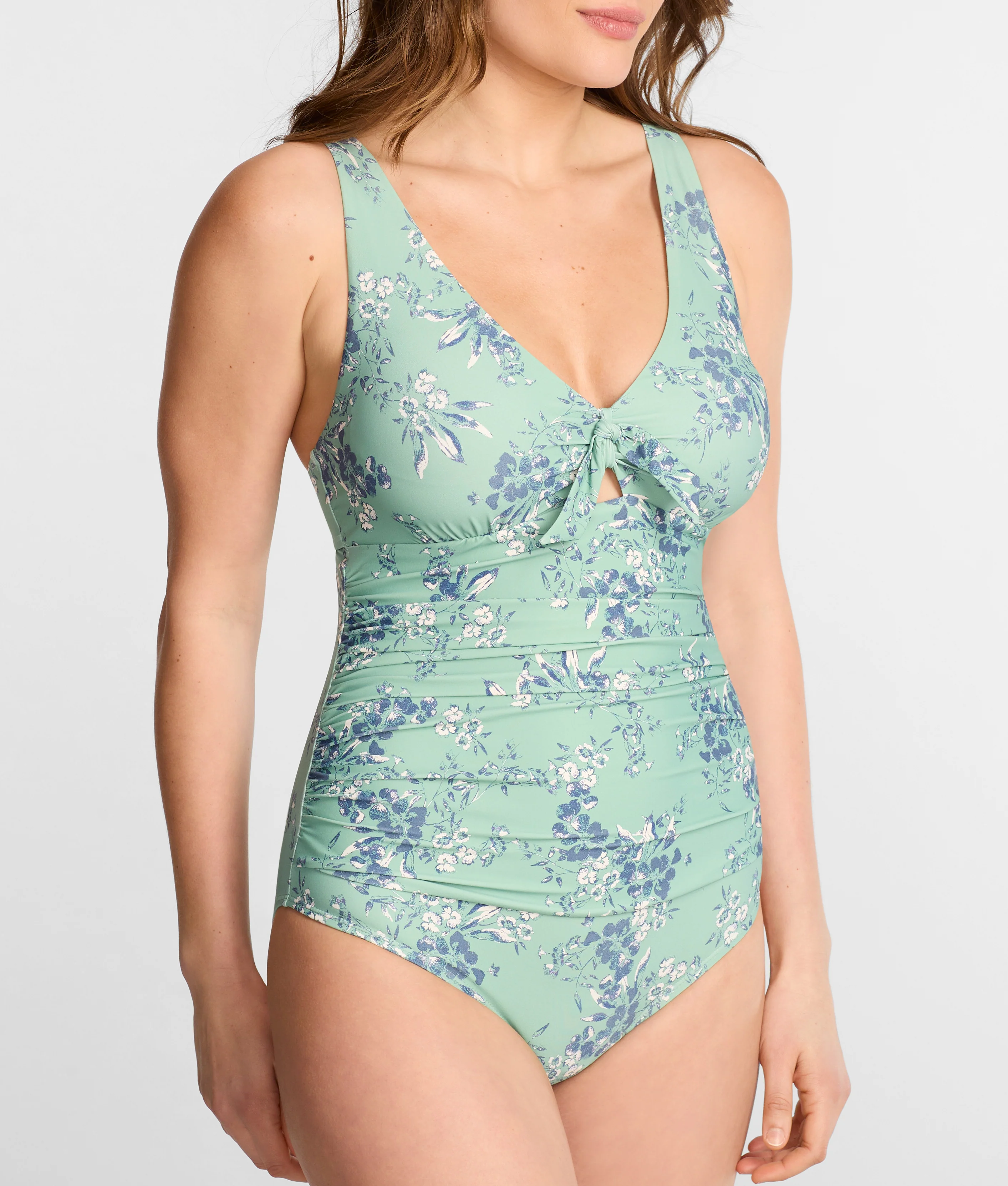 Tie Front Underwire One-Piece - Image 11