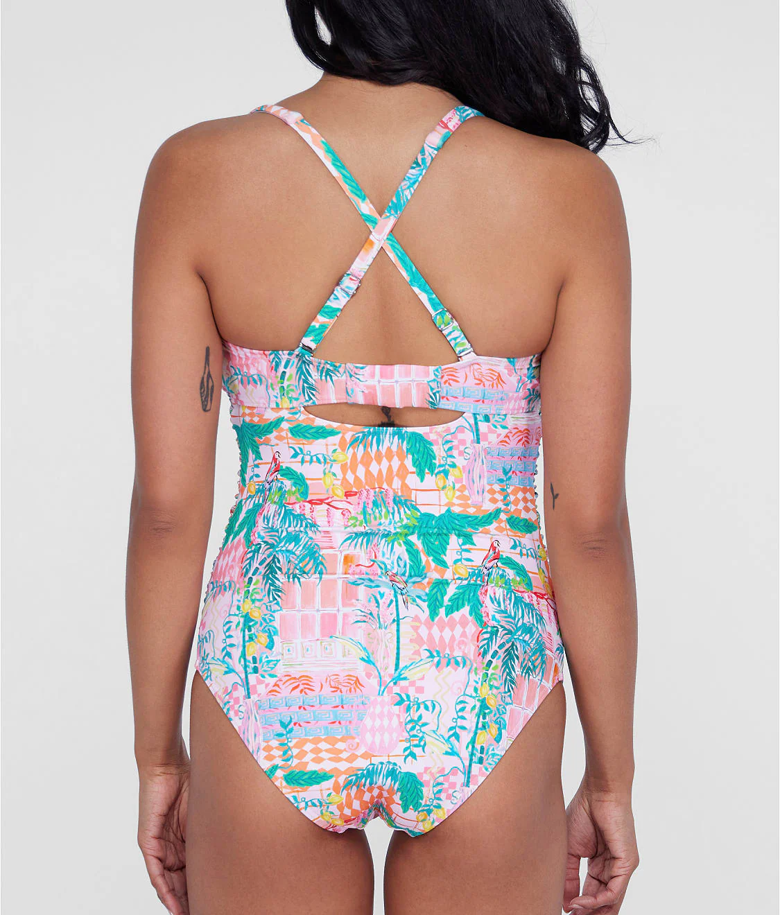 Tie Front Underwire One-Piece - Image 34