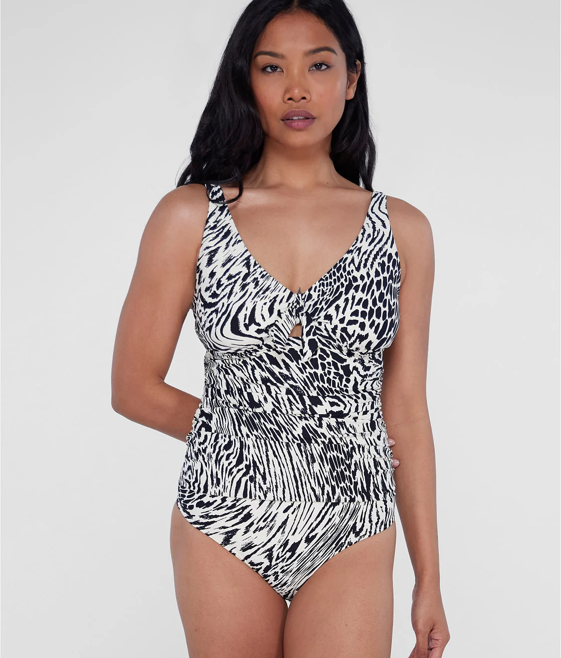 Tie Front Underwire One-Piece - Image 38