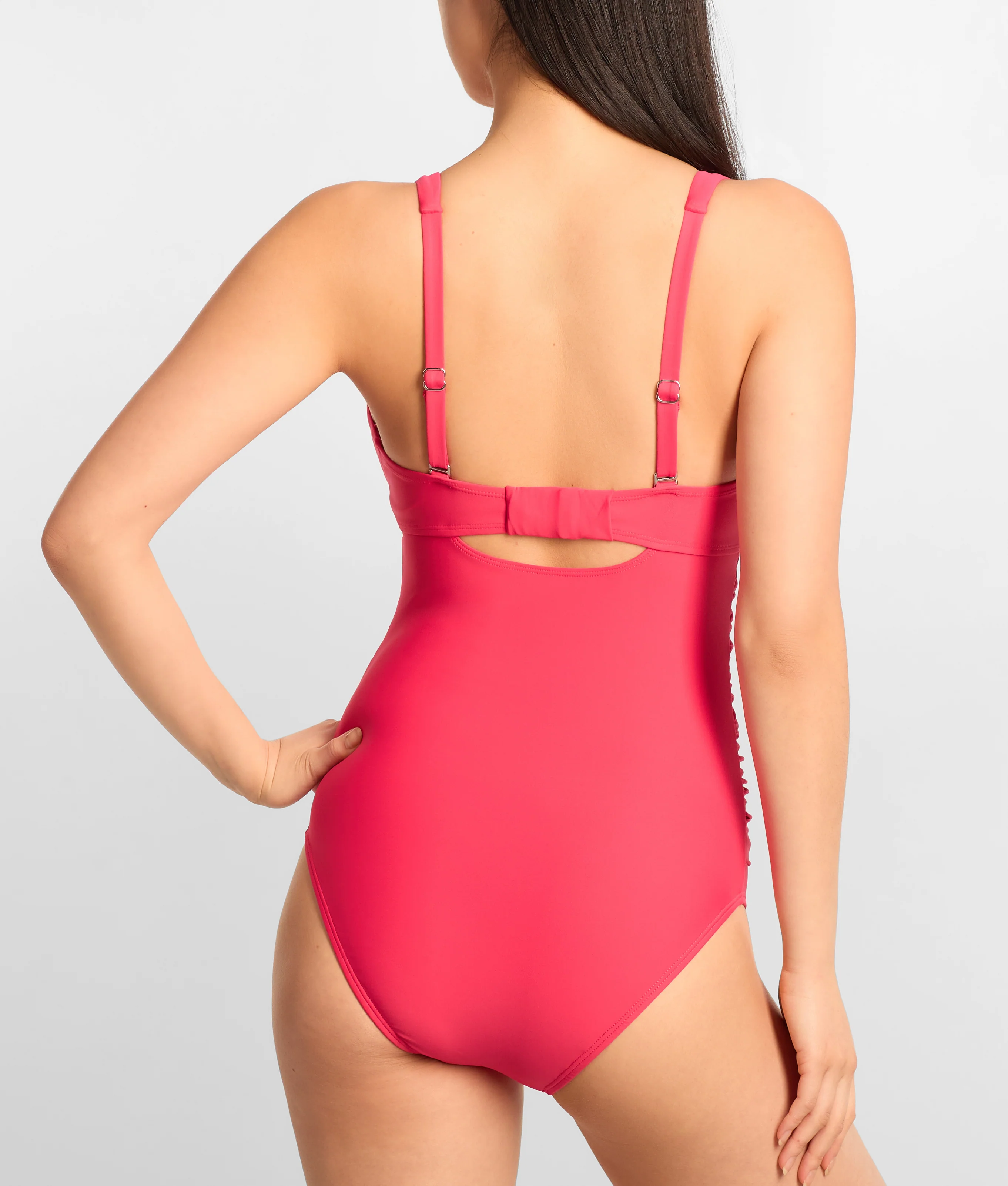 Tie Front Underwire One-Piece - Image 6