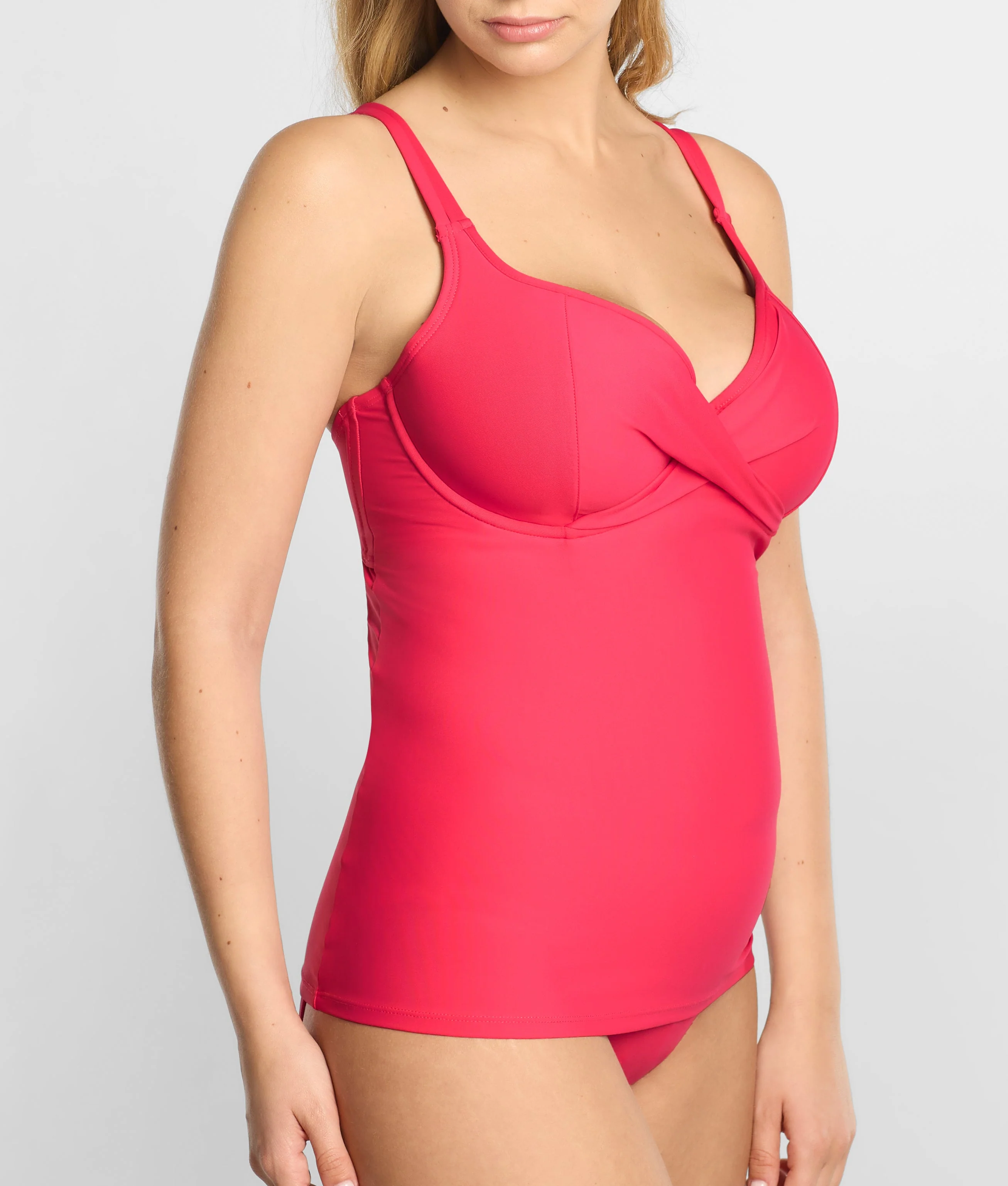 Underwire Wrap Tankini Top - Image 11