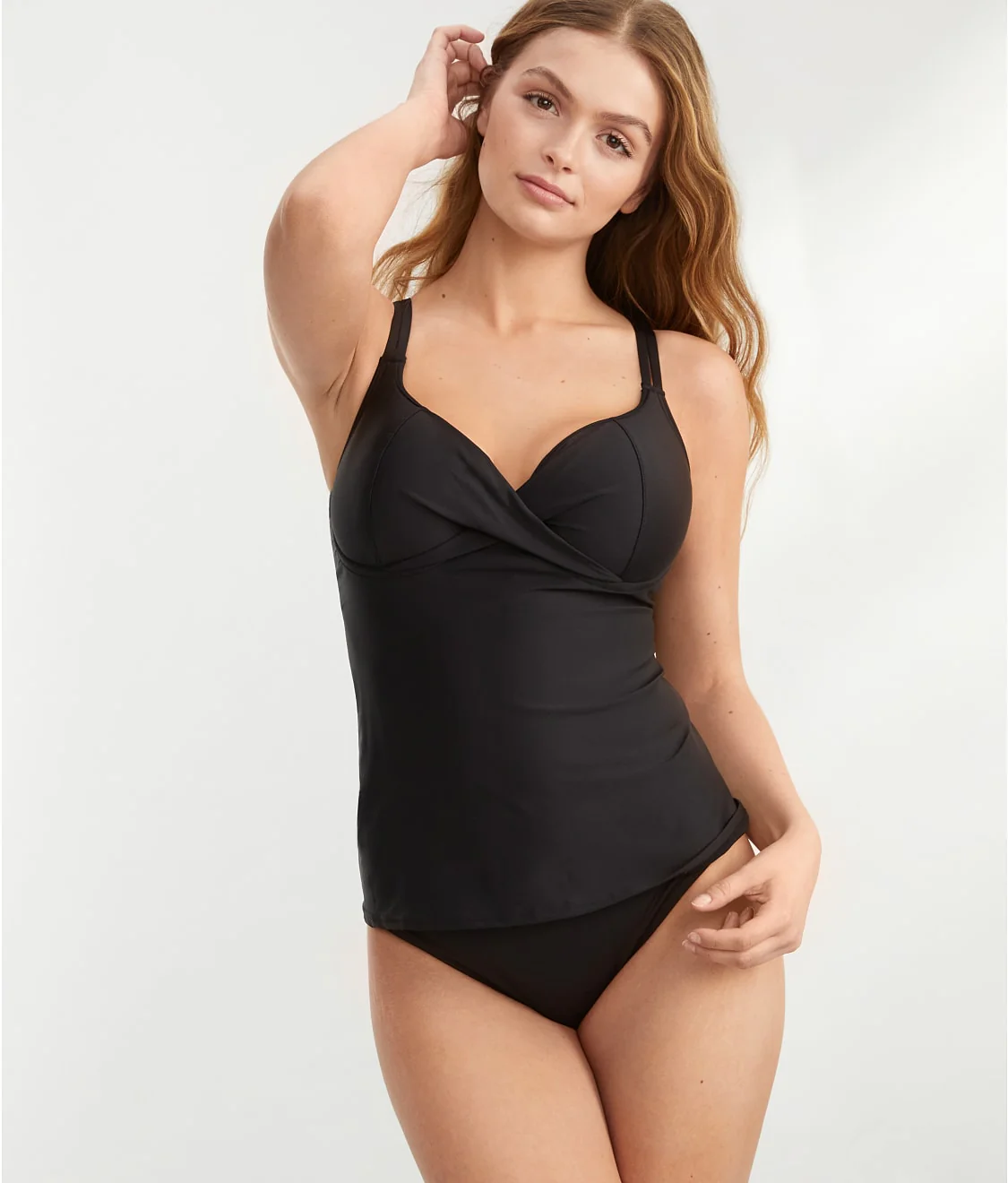 Underwire Wrap Tankini Top - Image 32