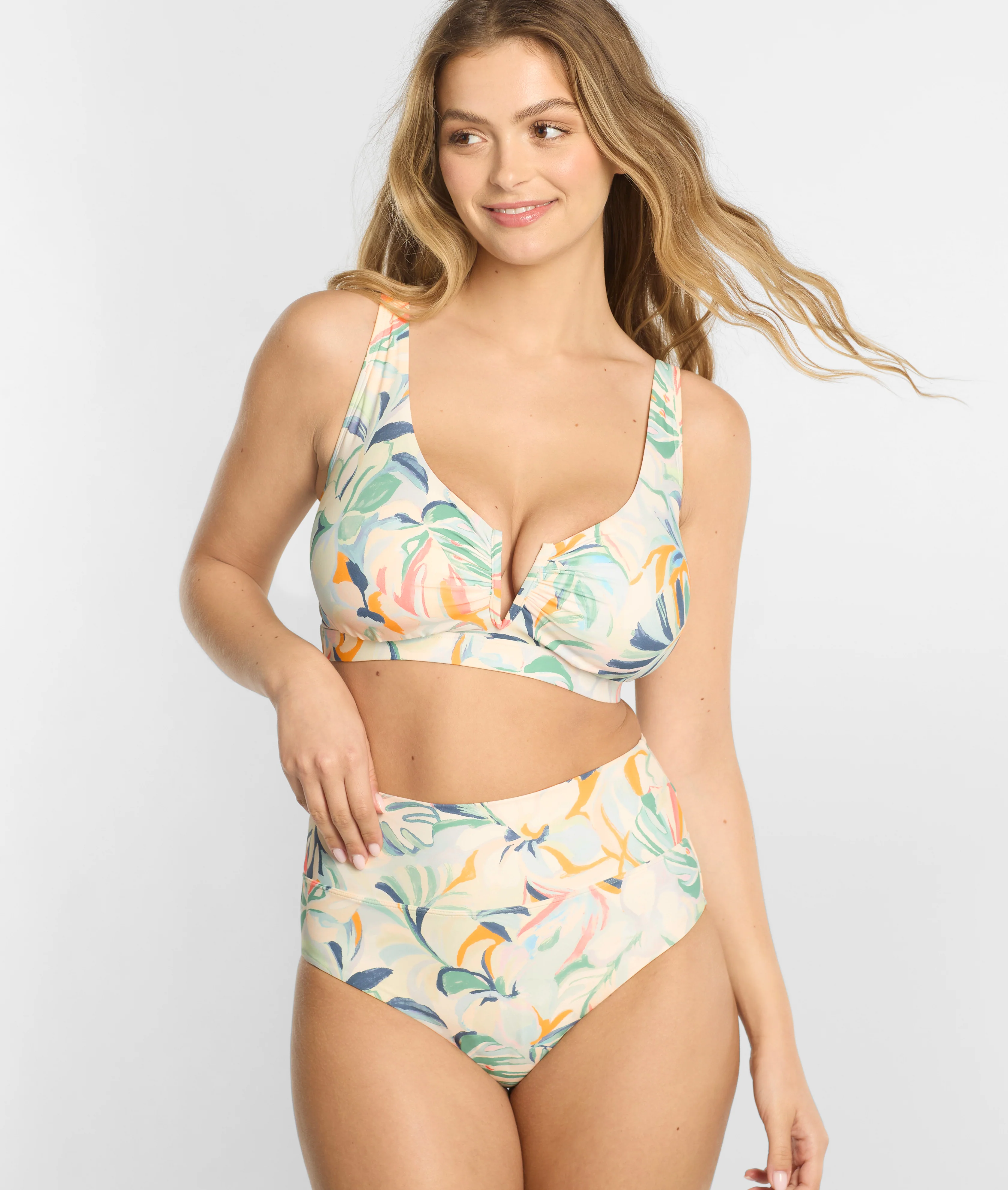 V Front Bralette Underwire Bikini Top - Image 16
