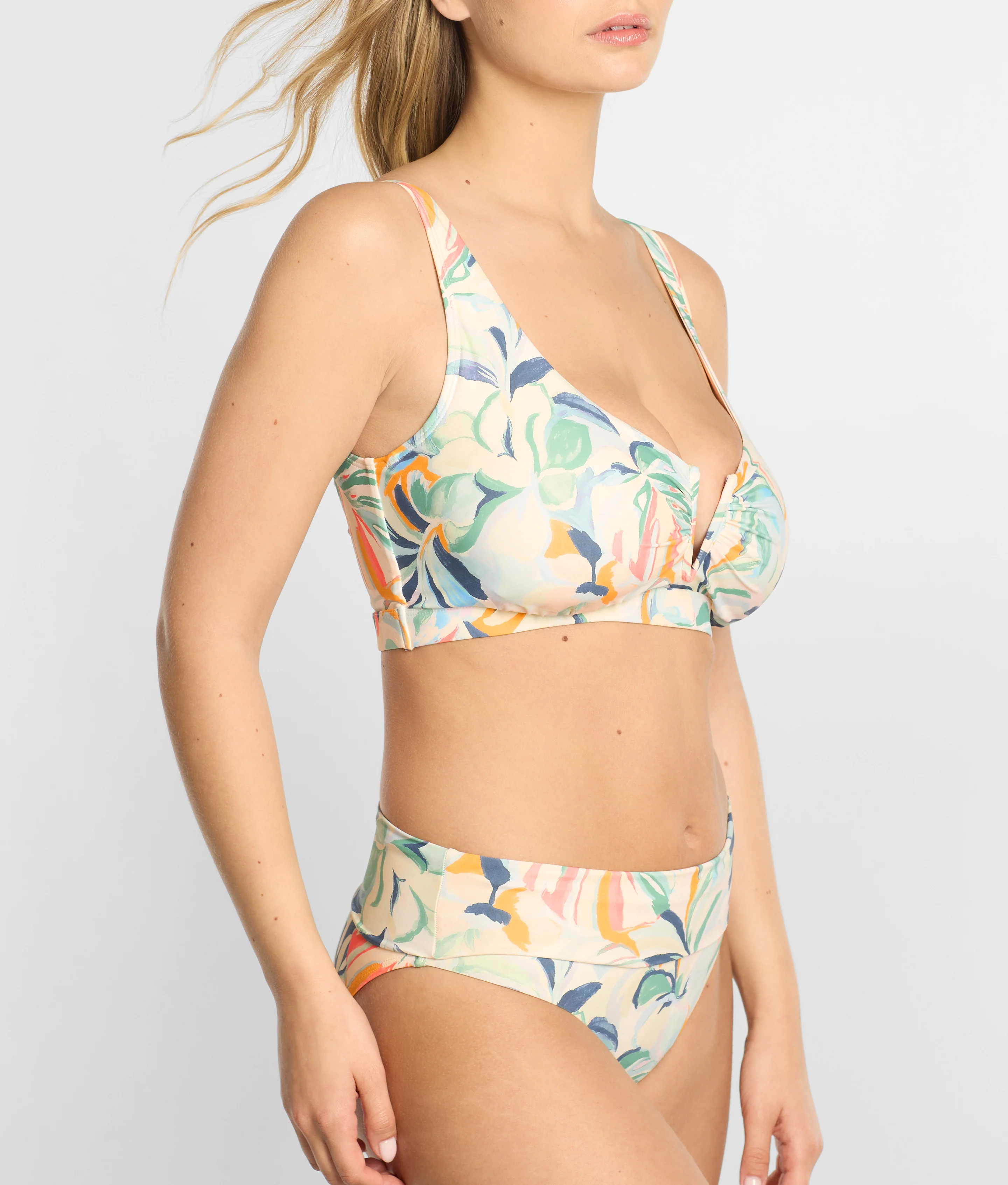 V Front Bralette Underwire Bikini Top - Image 18