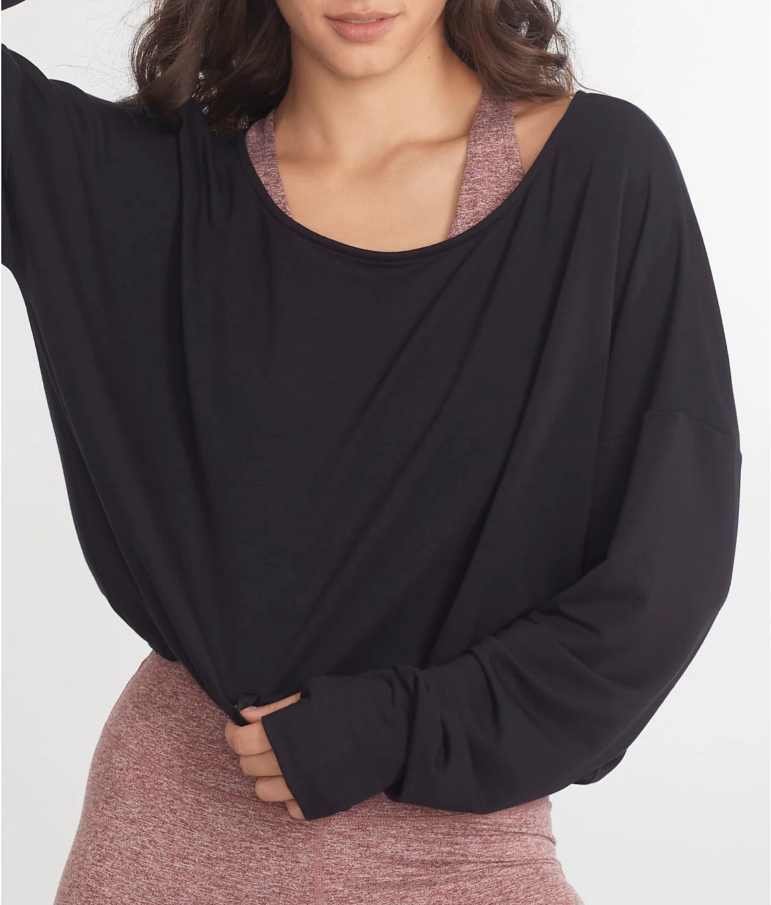 Activewear Everywhere Cinched Hem Top - Image 3