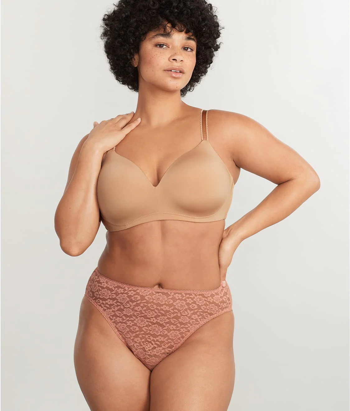 Allover Lace High-Leg Brief - Image 10