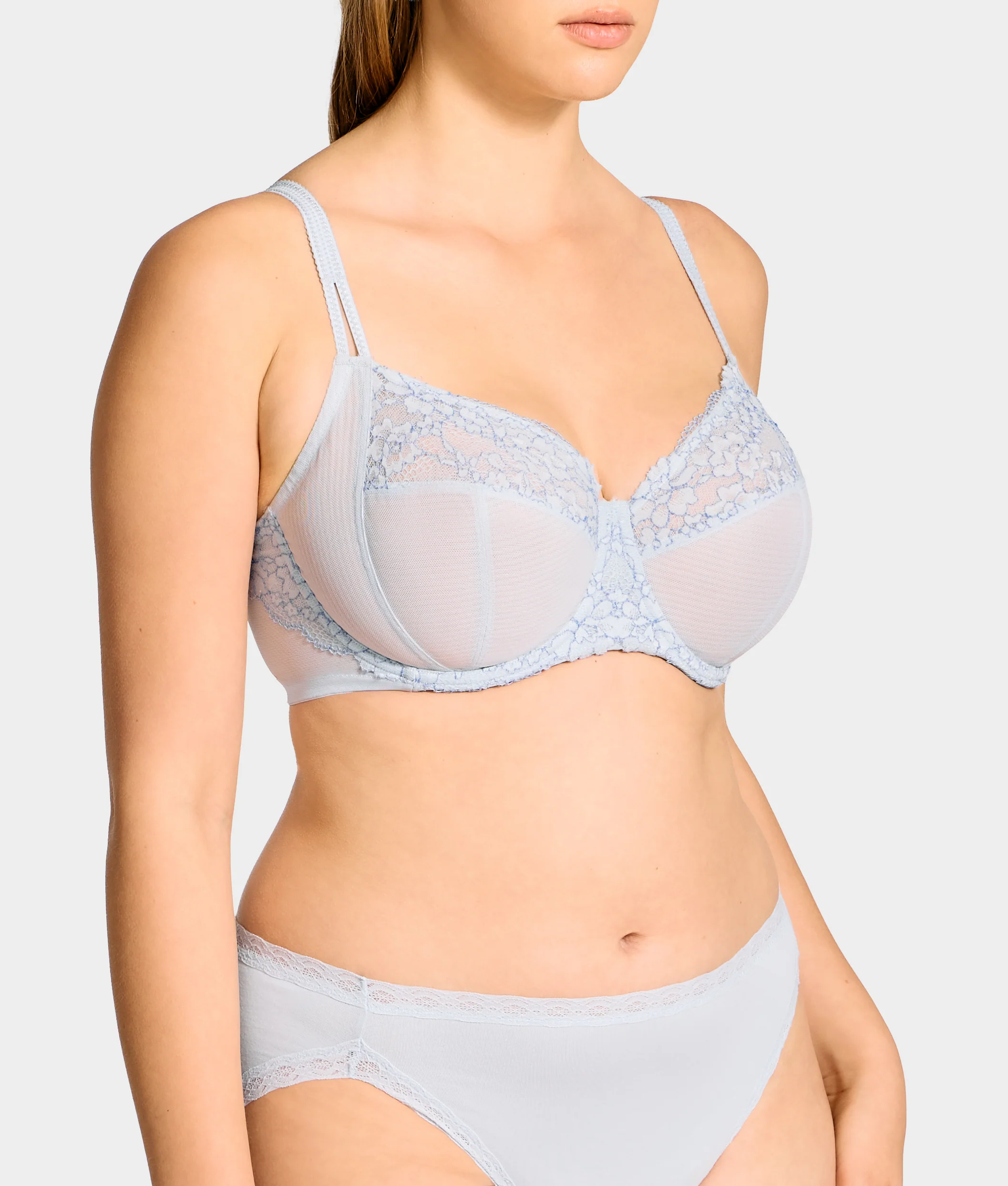 Unlined Side Support Bra - Image 4