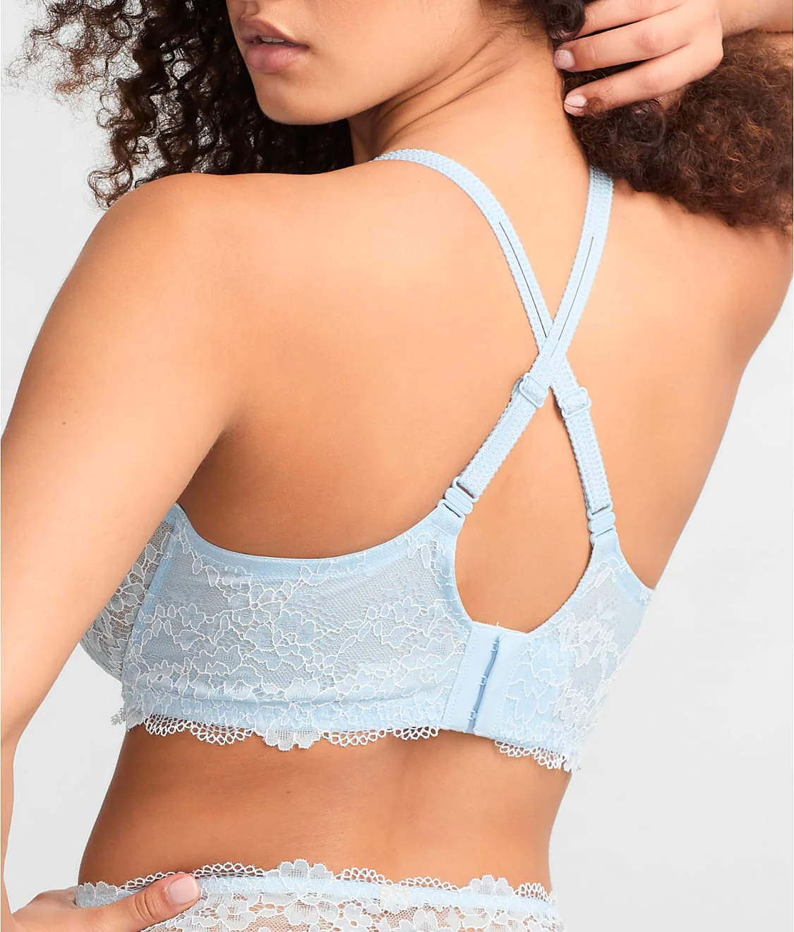 Lace Unlined Side Support Bra - Image 26