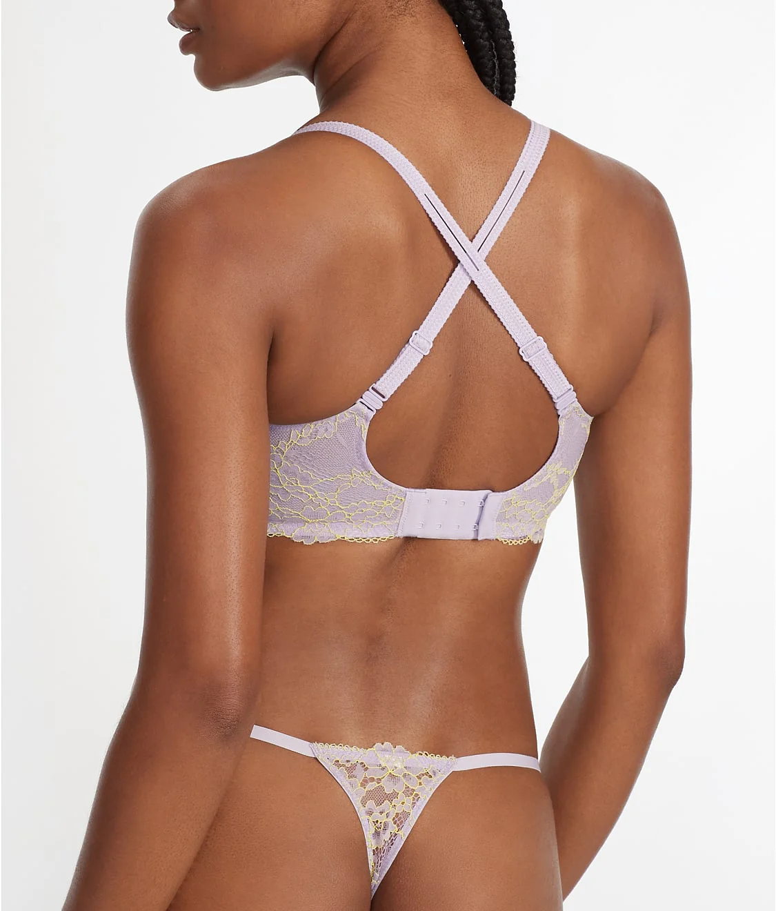 Lace Unlined Side Support Bra - Image 50