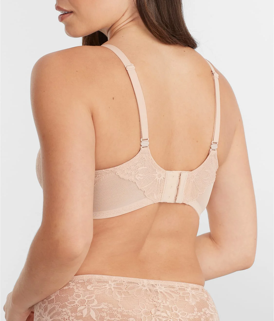 Lightly Lined Lace Plunge Bra - Image 10