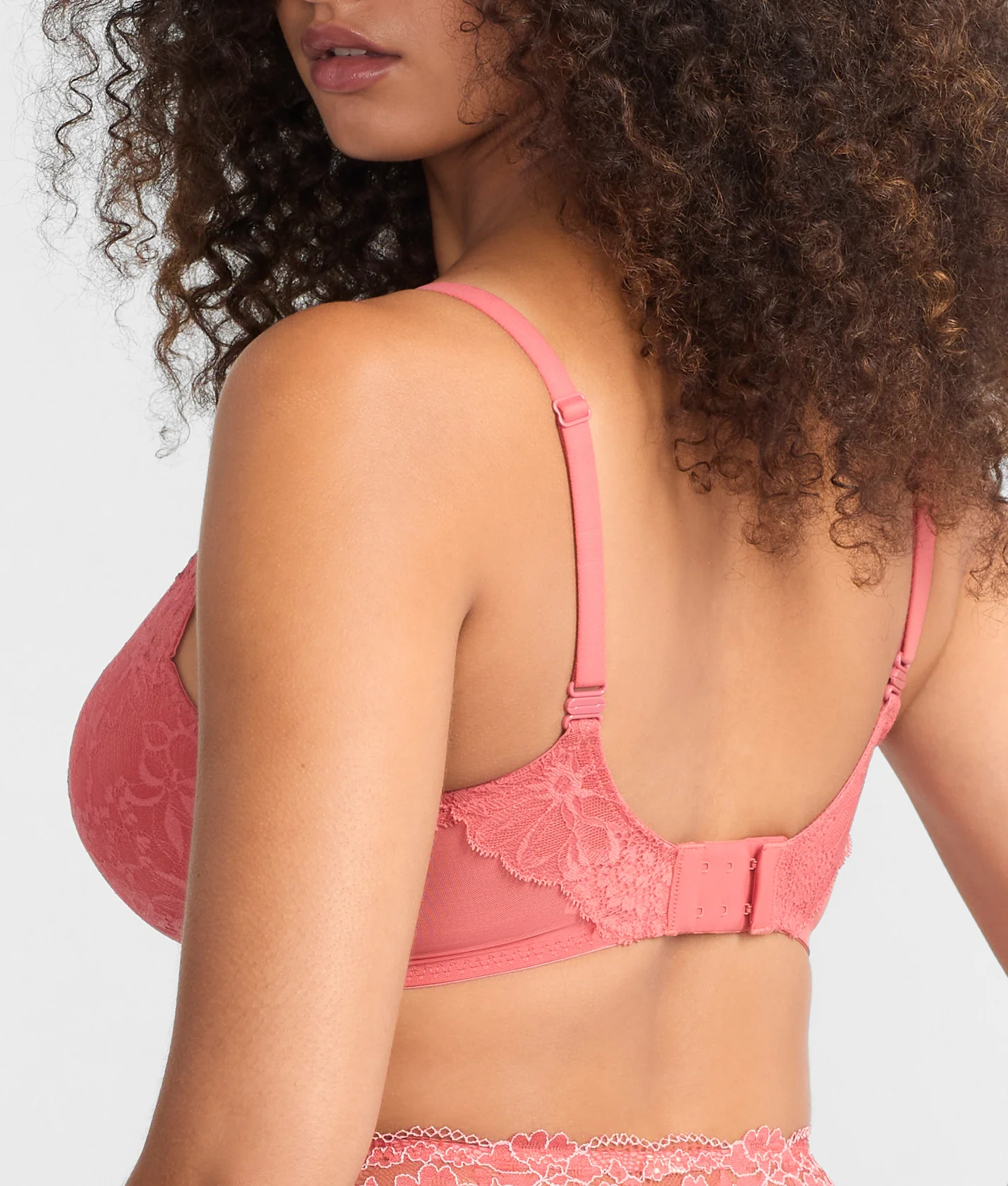 Lightly Lined Lace Plunge Bra - Image 34