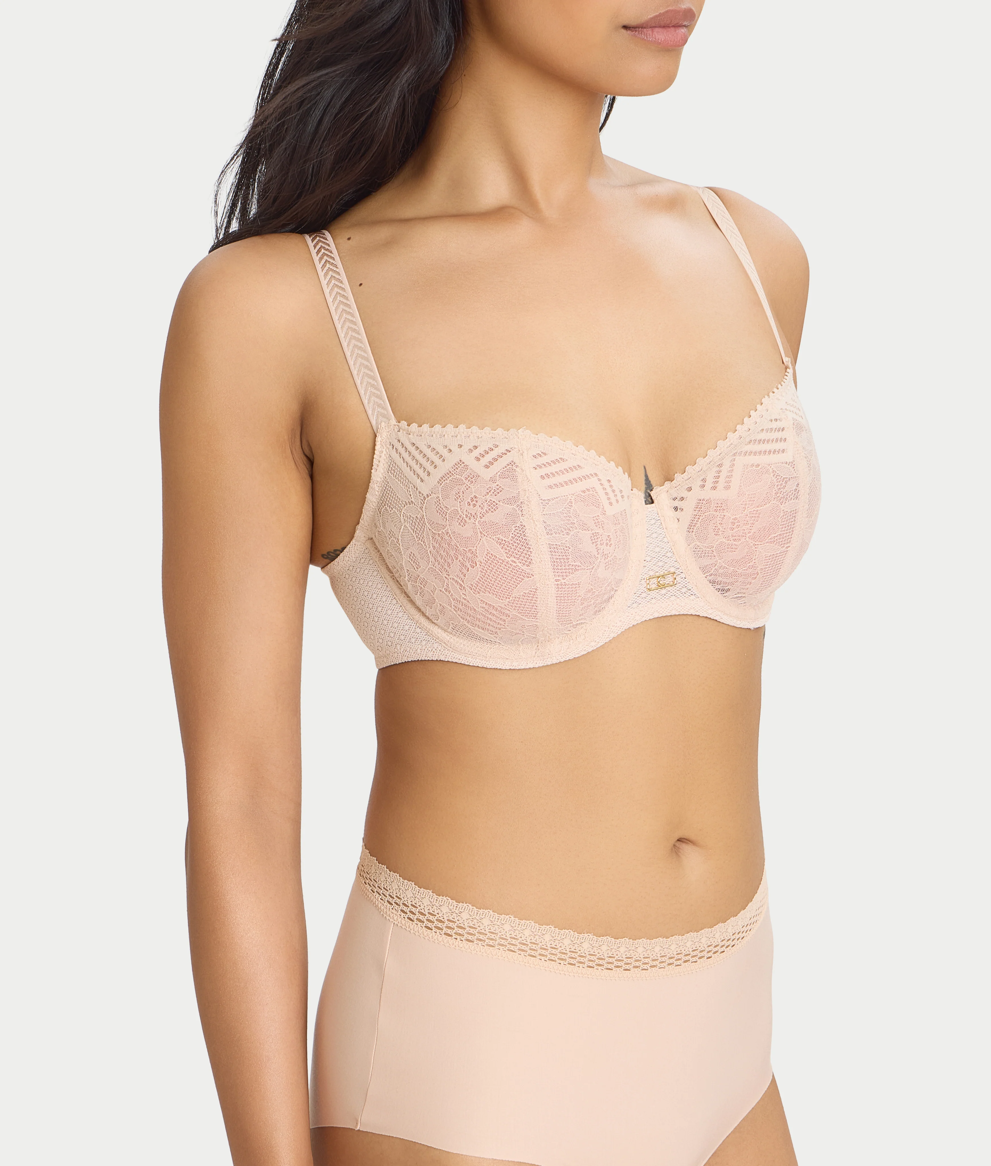 Origins Lace Demi Bra - Image 3