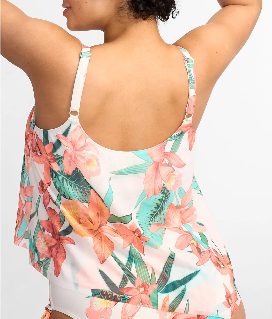 Island Flora Captive Underwire Tankini Top - Image 5