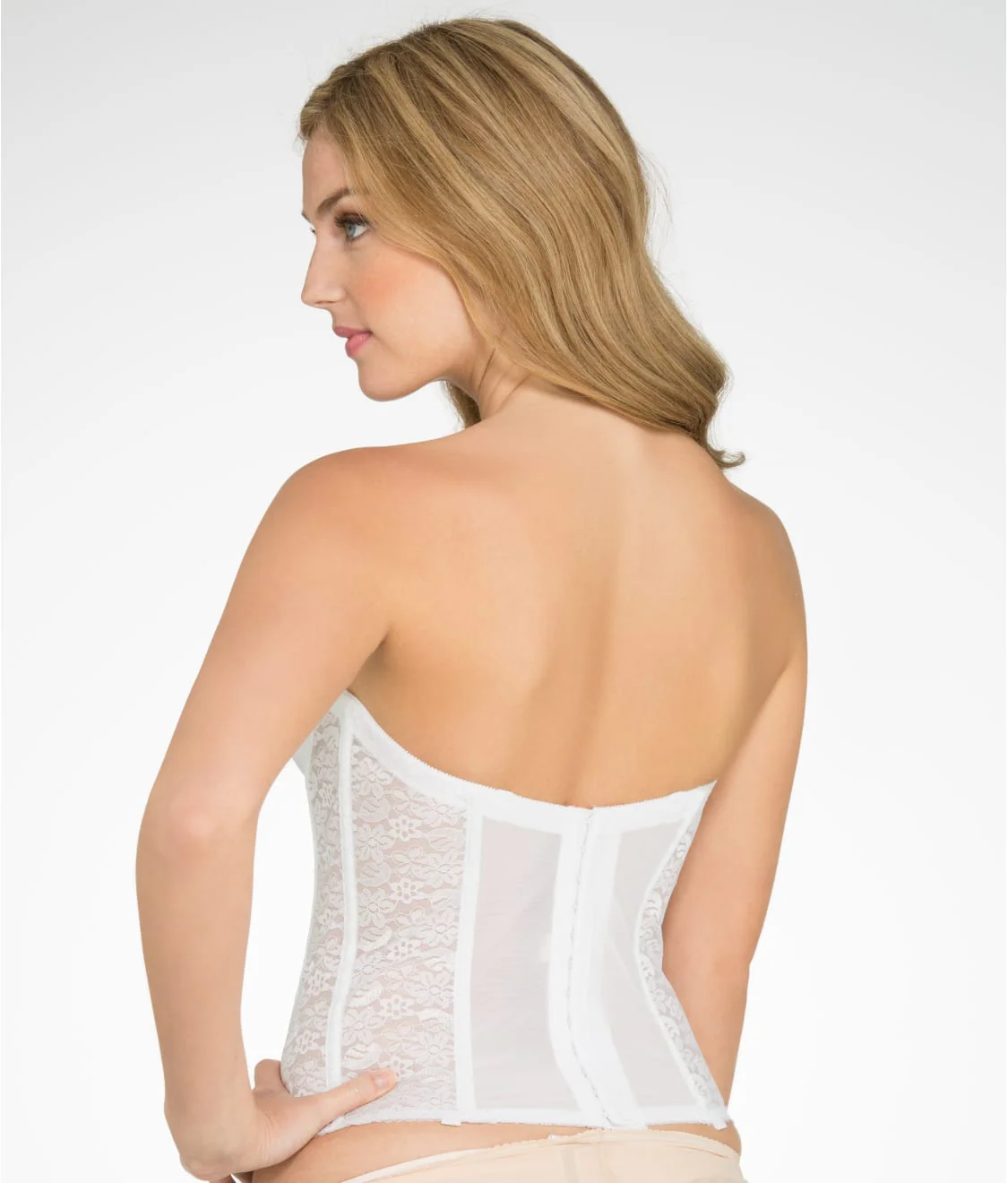 Colette Lace Strapless Bustier - Image 2