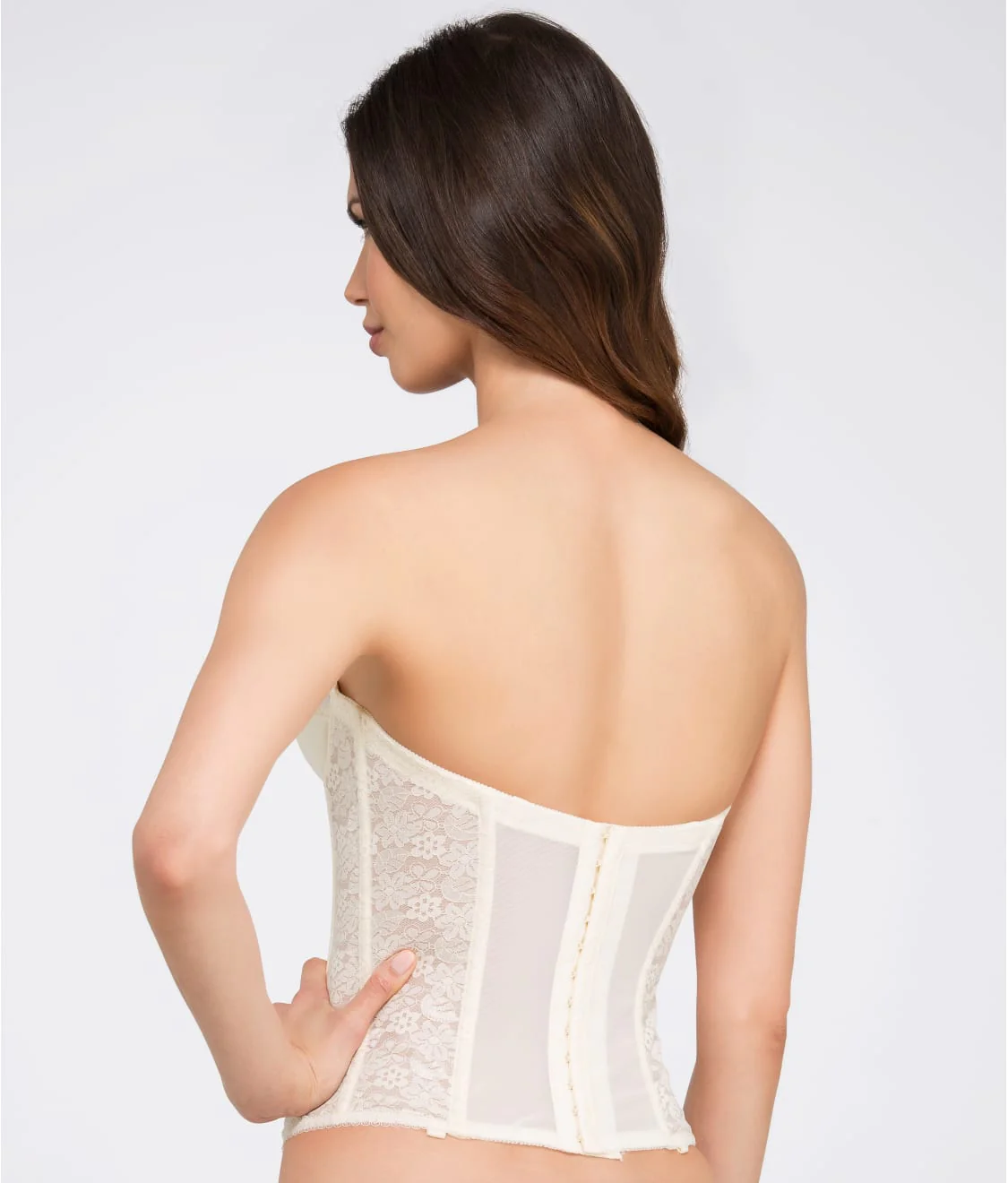 Colette Lace Strapless Bustier - Image 7