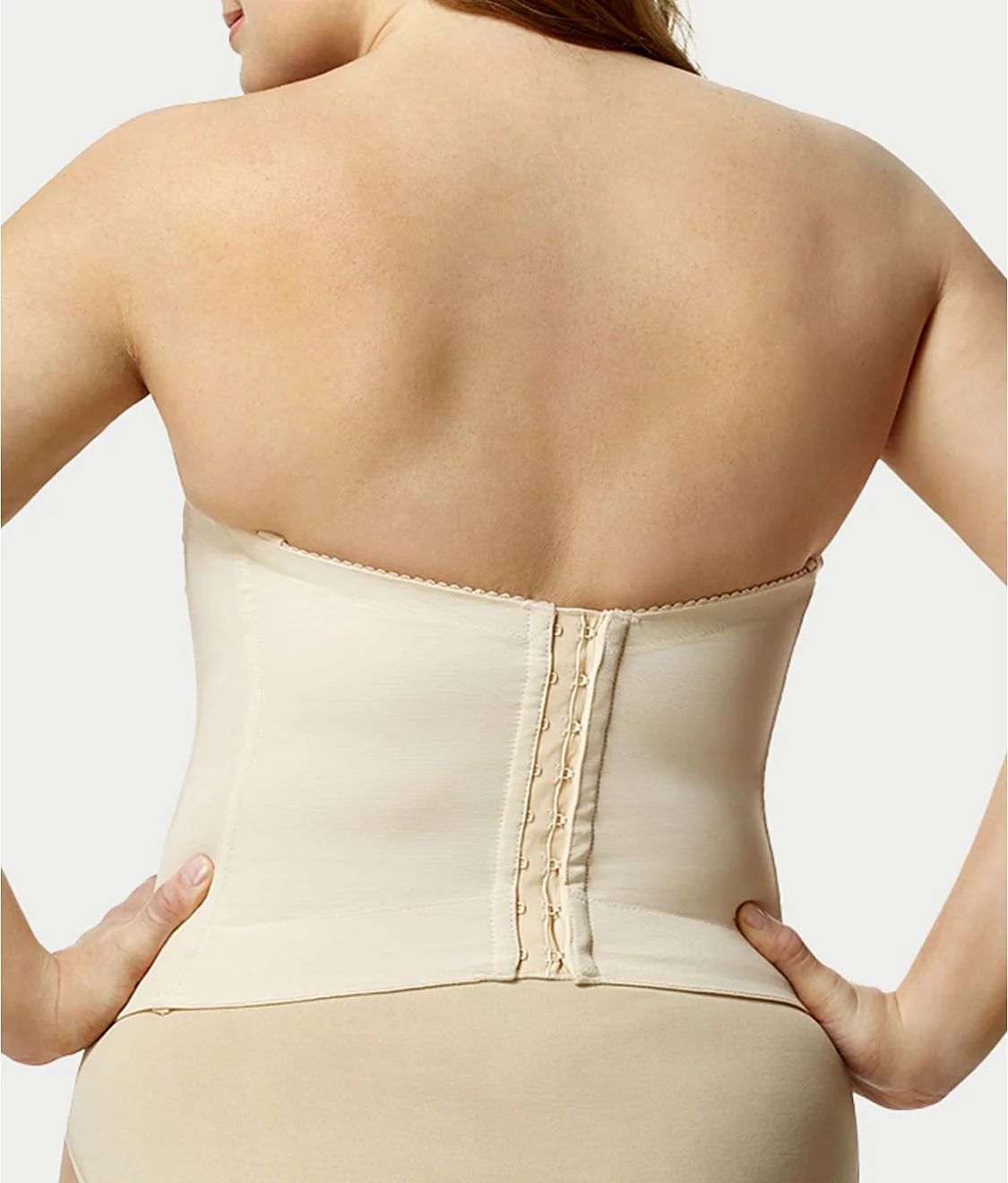 Lace Strapless Longline Bra - Image 2