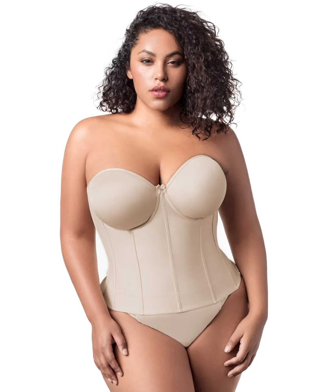 Longline Strapless Bustier - Image 7