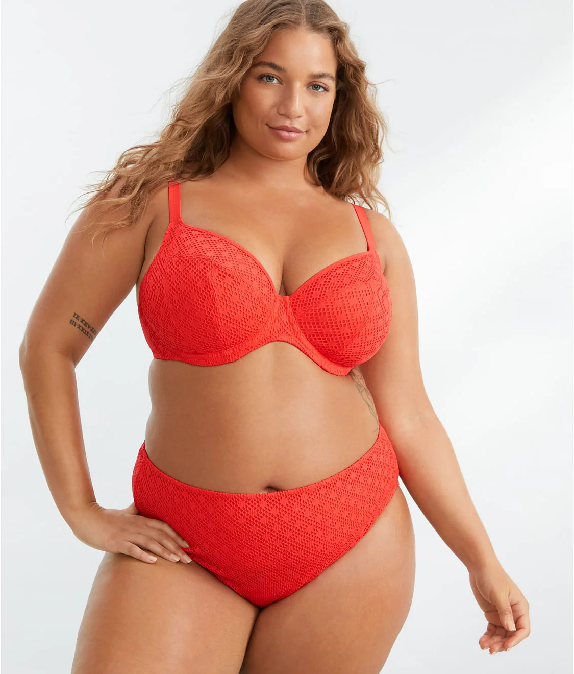 Plus Size Bazaruto Plunge Underwire Bikini Top - Image 11
