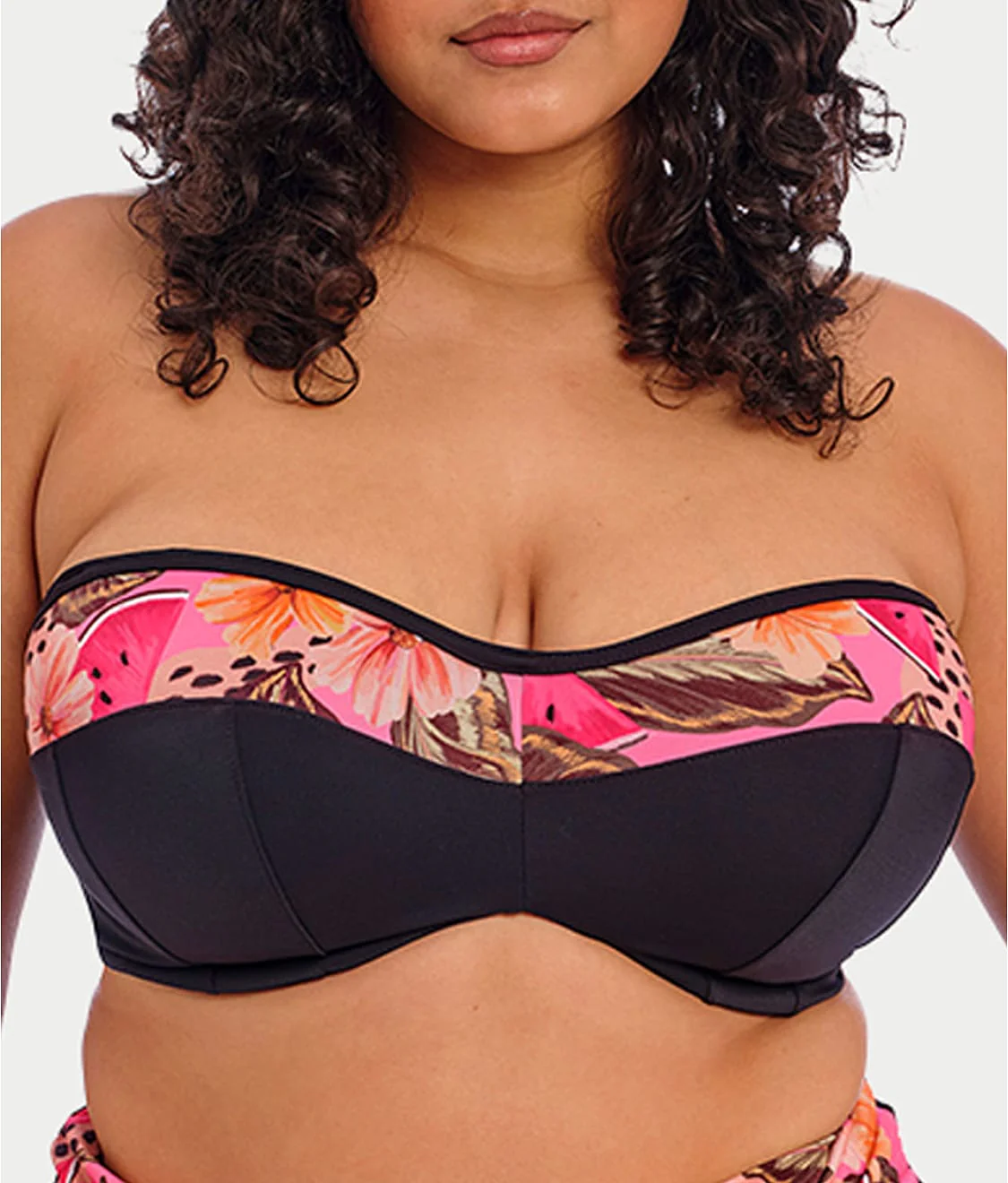 Plus Size Cabana Nights Bandeau Bikini Top - Image 6